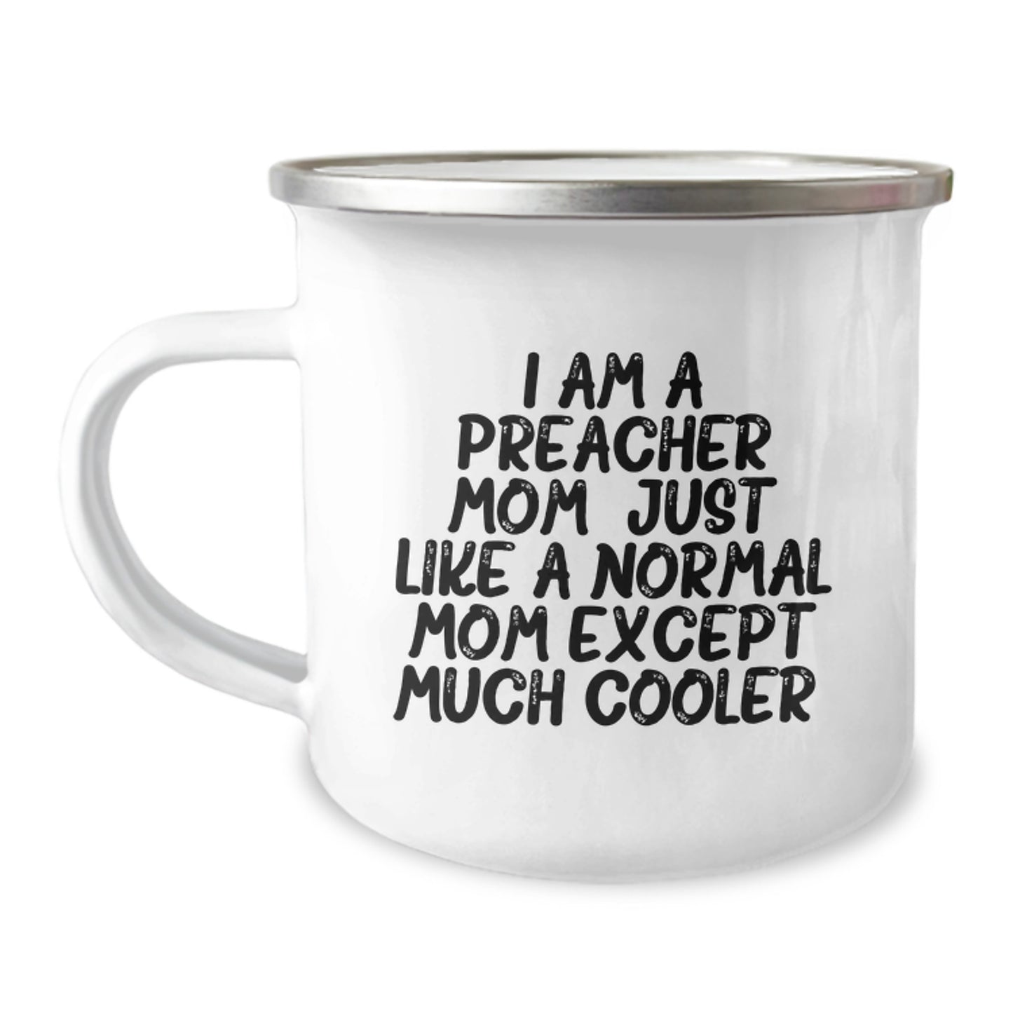 Funny Preacher Mom Camping Mug Gifts from Family - Christmas Unique Gifts for Preacher - Image 1