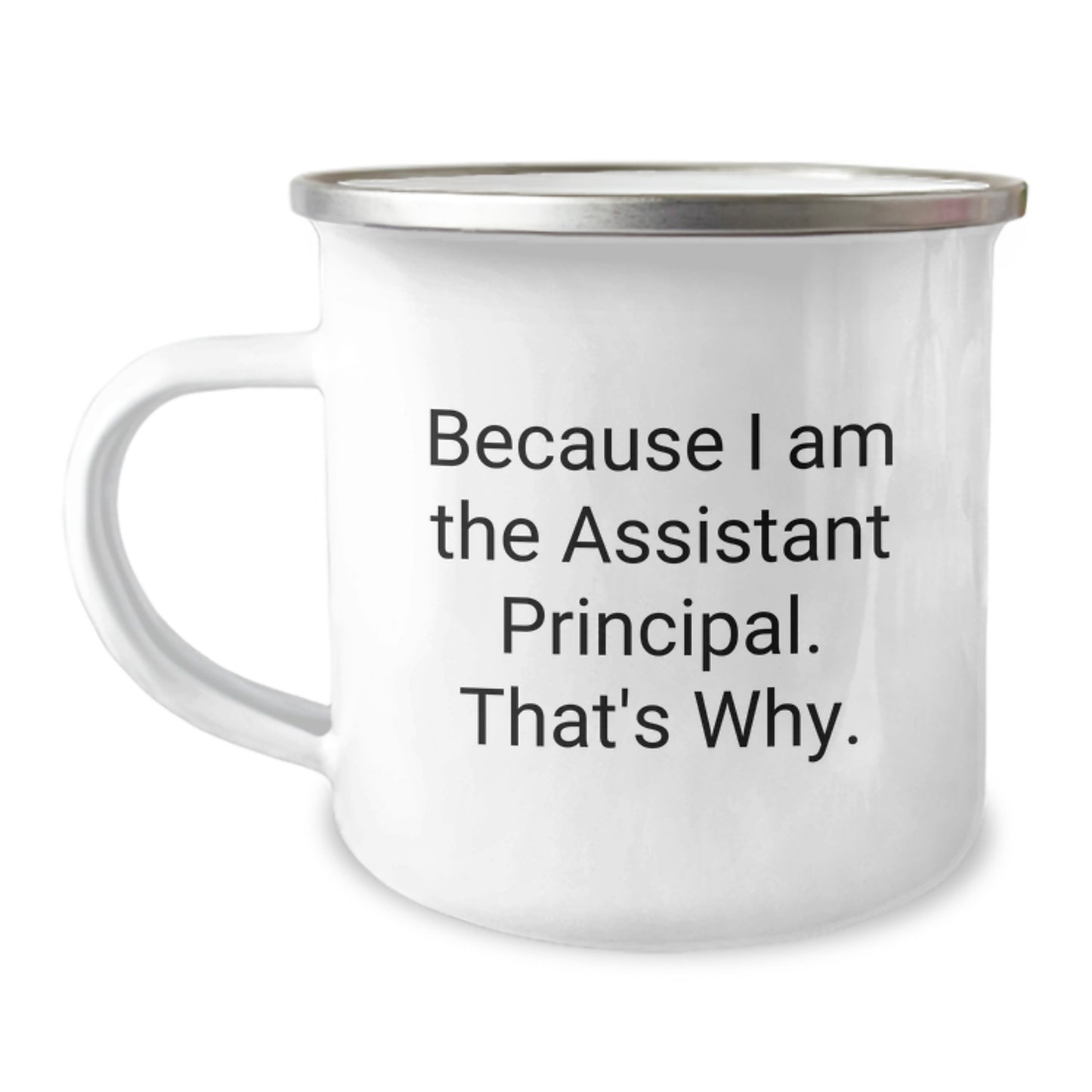 Funny Assistant Principal Christmas Unique Gifts for Men, because I am the Assistant Principal. That's why. Gifts from Coworkers - Image 1
