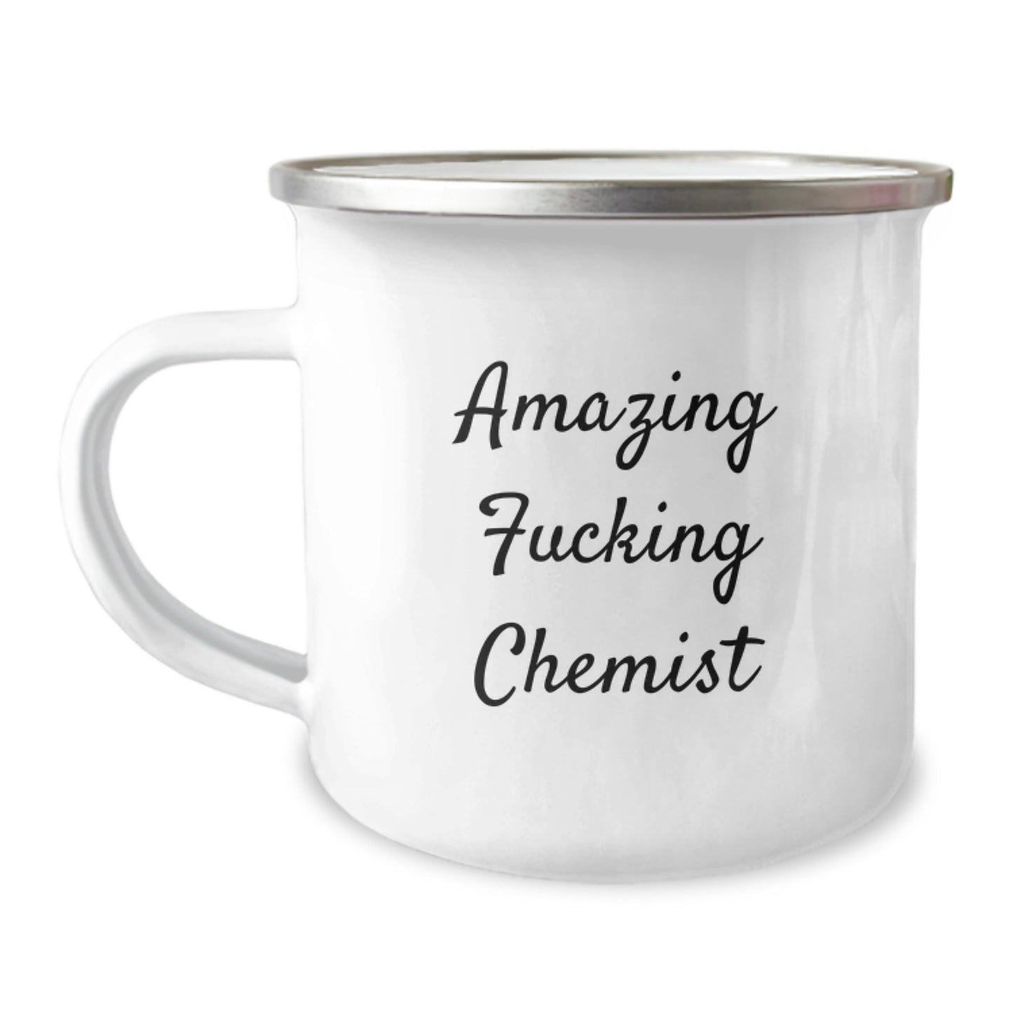 Funny Chemist Gifts from Friends for the Amazing F--king Chemist Enthusiast Christmas Unique Mug, Camping Mug, Funny Quote, Chemist Present - Image 1