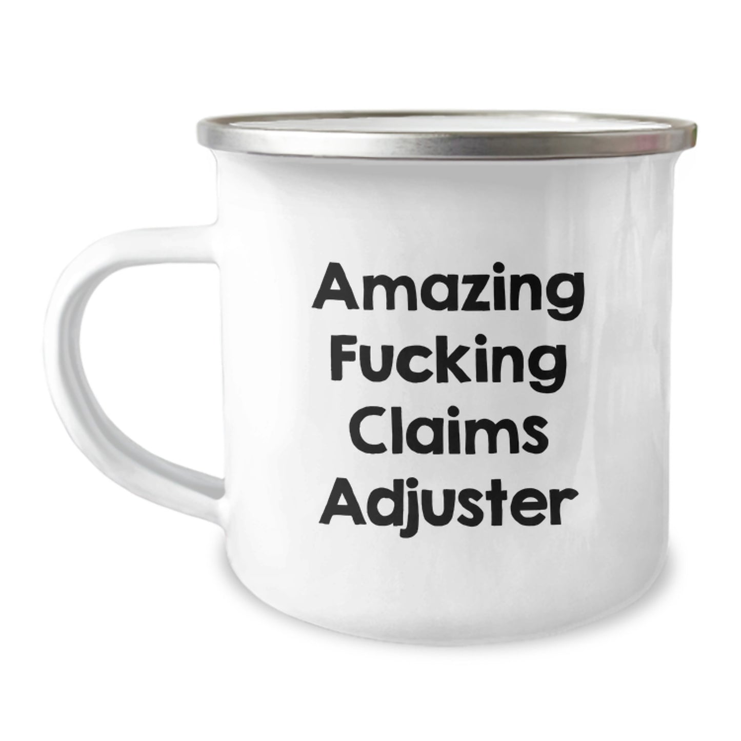 Funny Claims Adjuster Gifts from Friends for Christmas Unique Presents Men Stainless Steel Camping Mug - Image 1