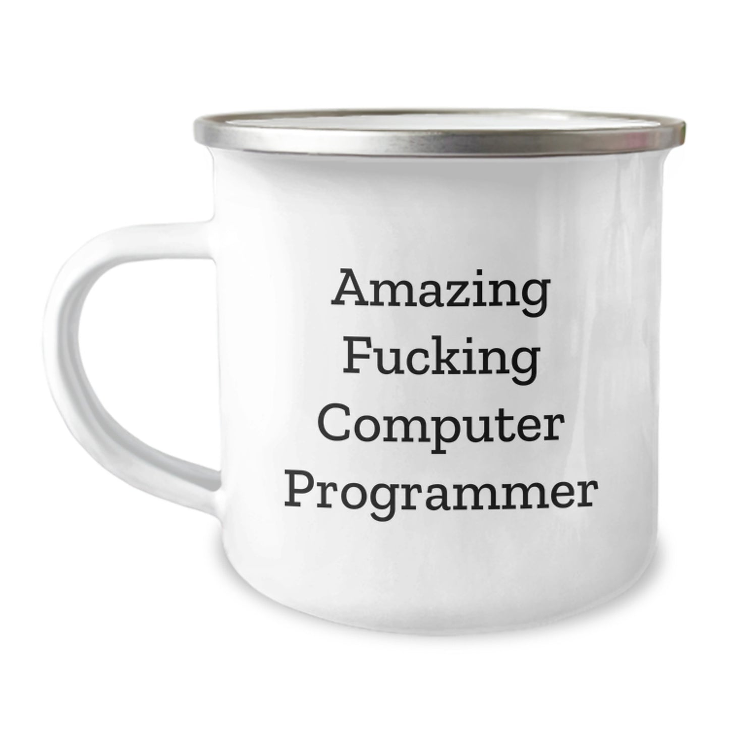 Funny Computer Programmer Camping Mug Gifts from Friends, Perfect for Men who Code, Christmas Unique Mugs - Image 1