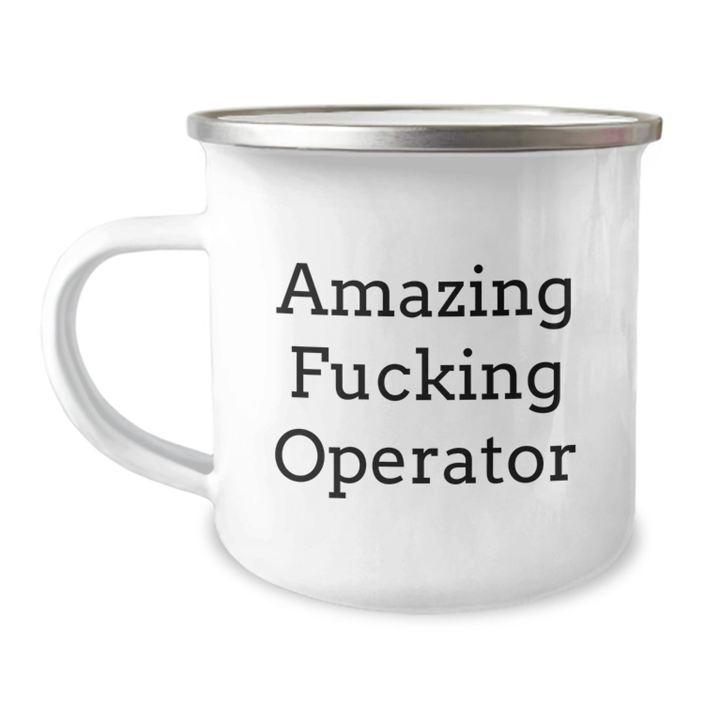 Funny Operator Gifts for Men, Funny Operator Camping Mug for Christmas Unique Gifts from Friends to Operator - Image 1