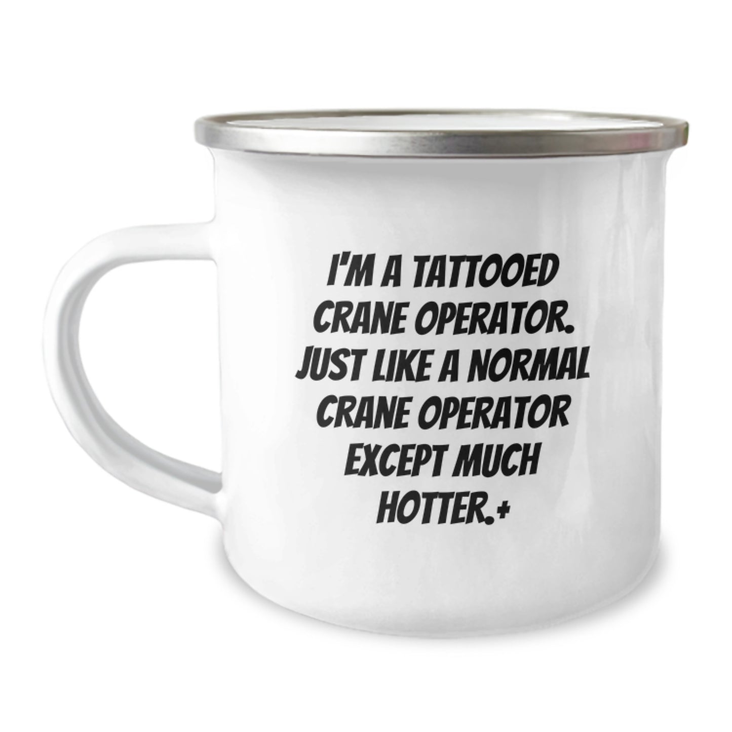 Funny Crane Operator Gifts for Men, Unique Christmas Memorable Presents from Friends, Unique Camping Mug for Crane Operator Enthusiasts - Image 1