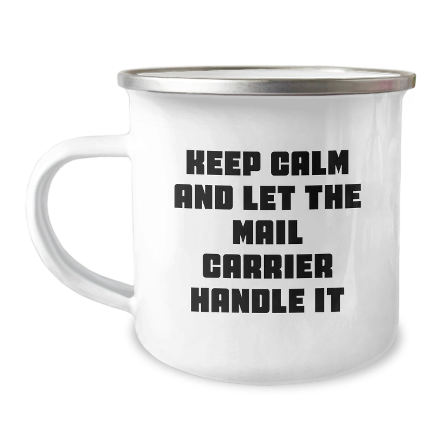 Funny Mail Carrier Gifts from Friends, Christmas Unique Gifts for Mail Carrier, Camping Mug - Image 1