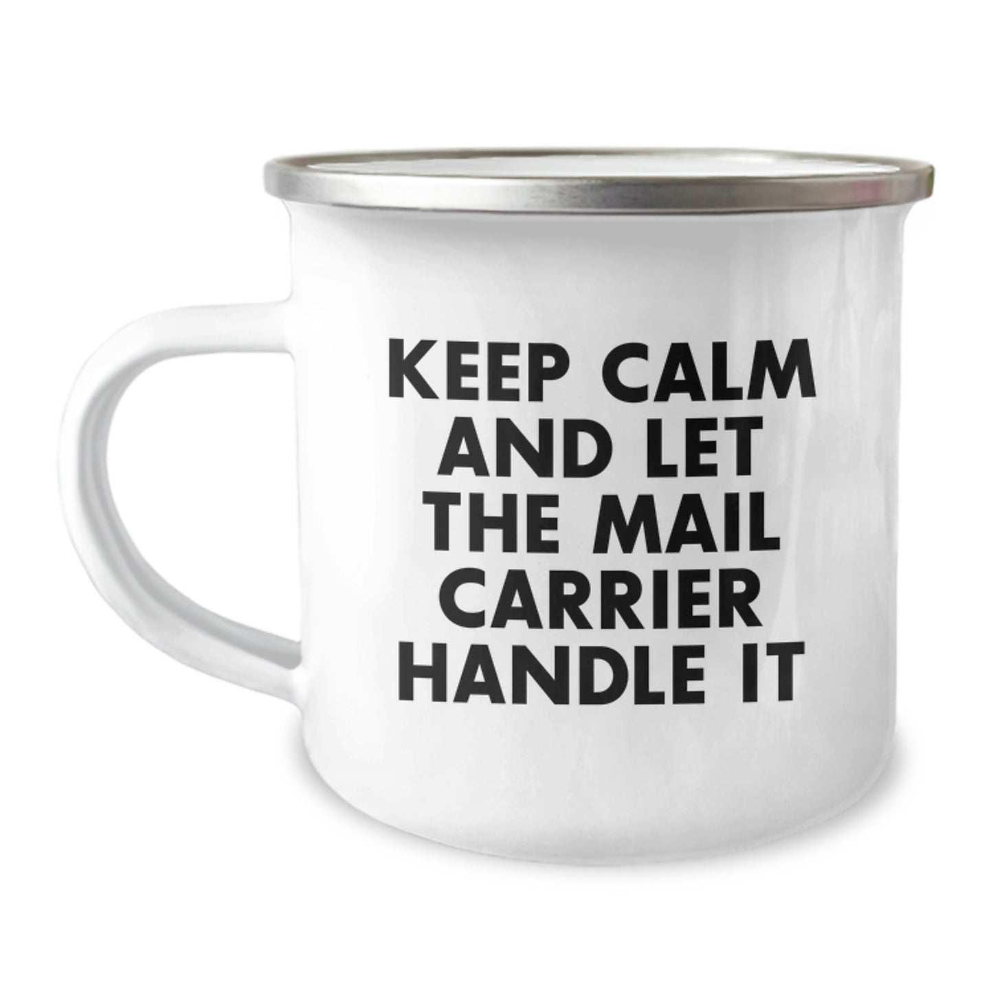 Funny Mail Carrier Camping Mug Gifts from Friends for Men at Christmas - Image 1