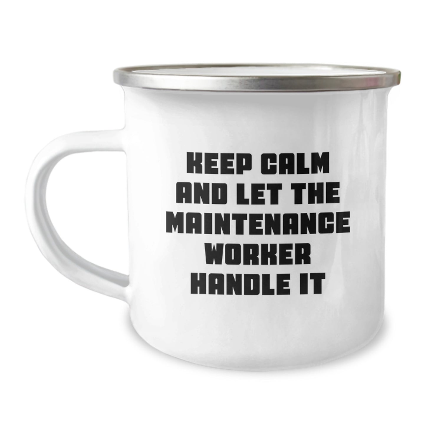 Funny Maintenance Worker Camping Mug Gifts from Friends, Men, Women, Coworkers, Family for Maintenance Worker Christmas Unique Gifts - Image 1