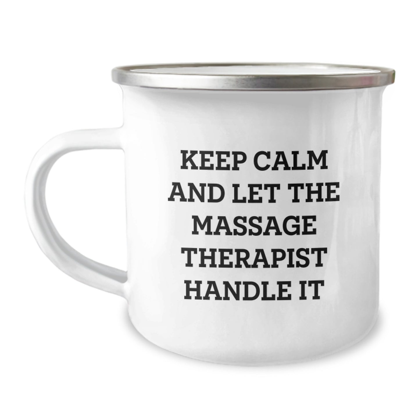 Funny Massage Therapist Camping Mug Gifts from Friends for Christmas Unique - Image 1
