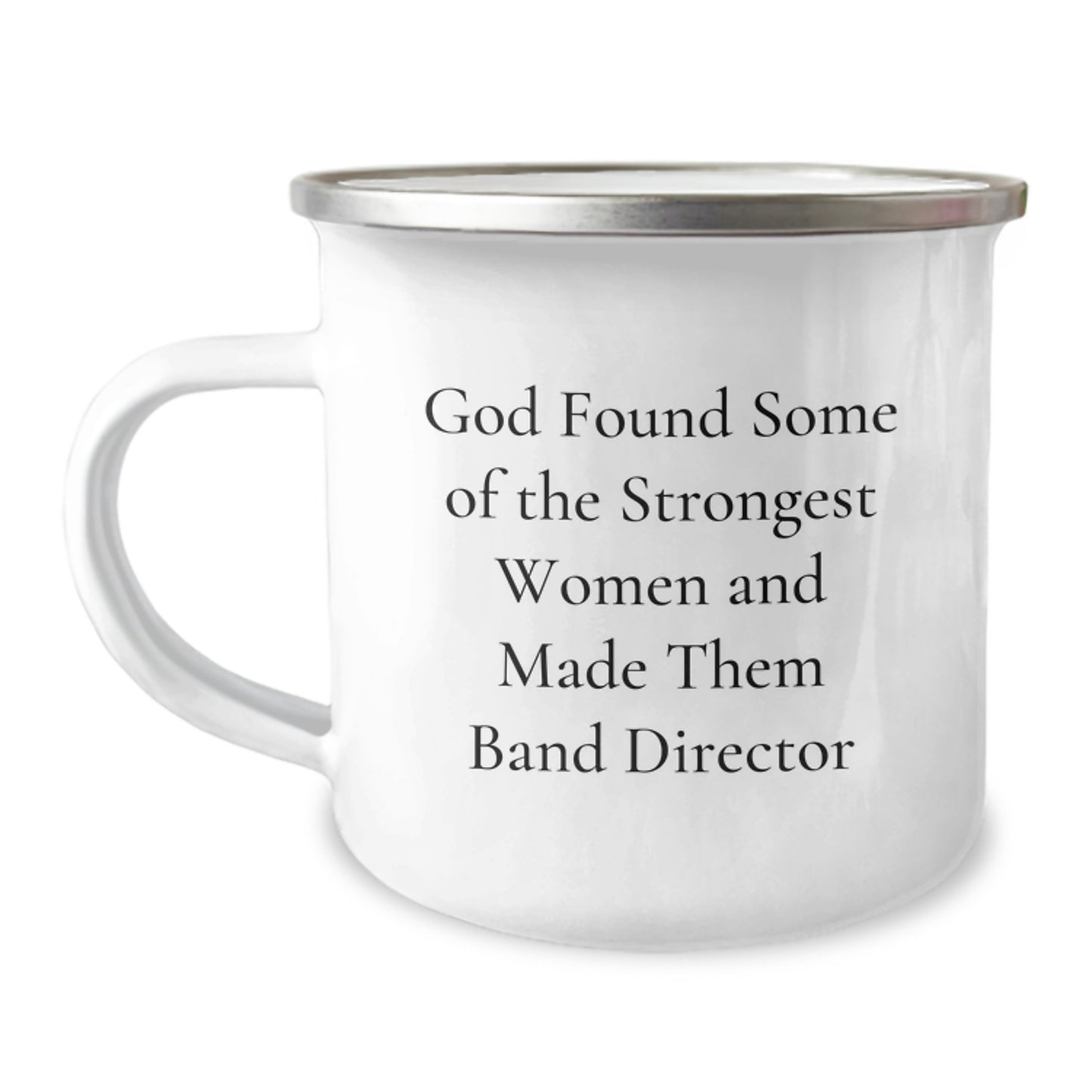 Funny Band Director Gifts from Friends, Unique Camping Mug for Band Director Women, Inspirational Graduation Gifts - Image 1