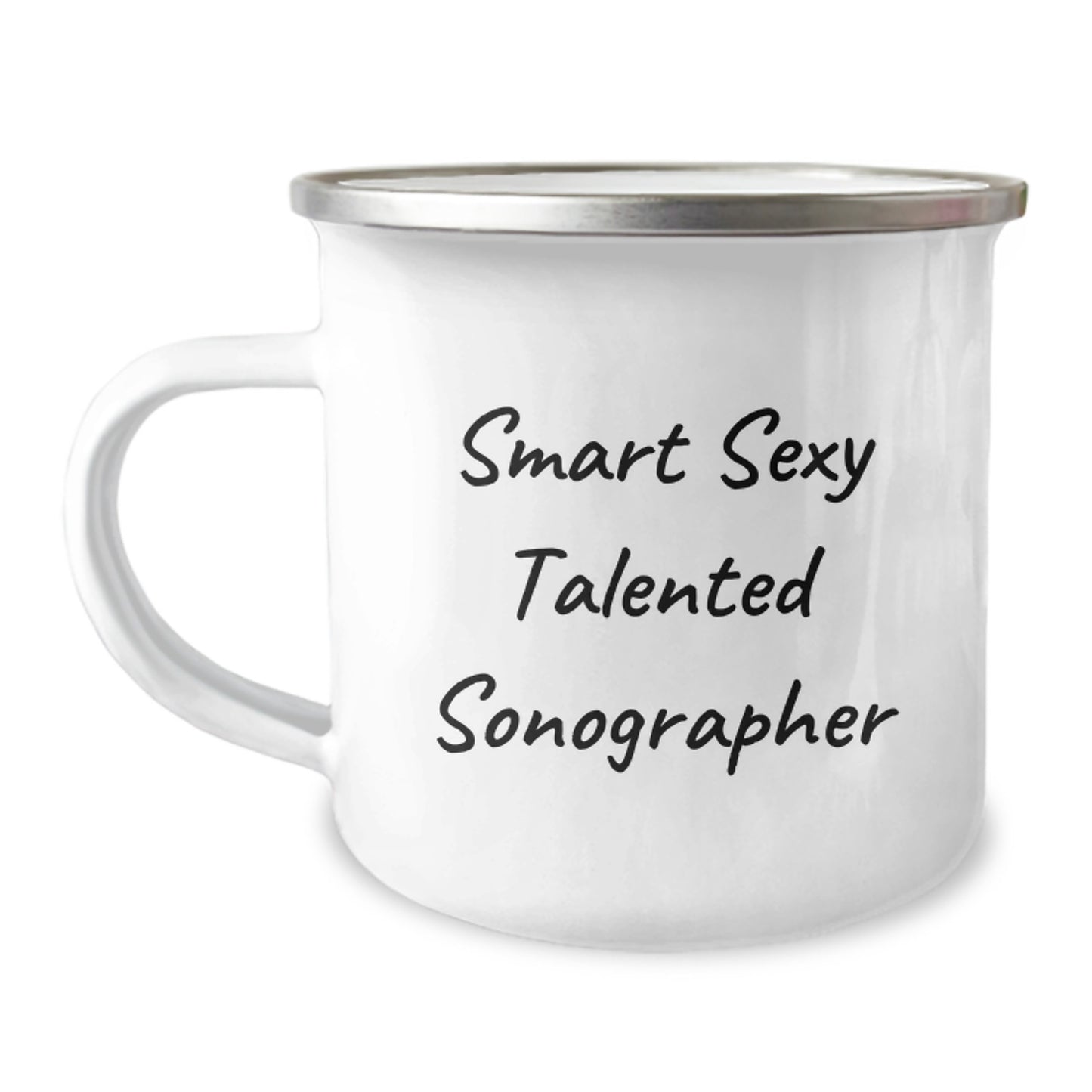 Smart Sexy Talented Sonographer Gifts for Men Women Friends Coworkers Family - Funny Camping Mug for Graduation - Image 1