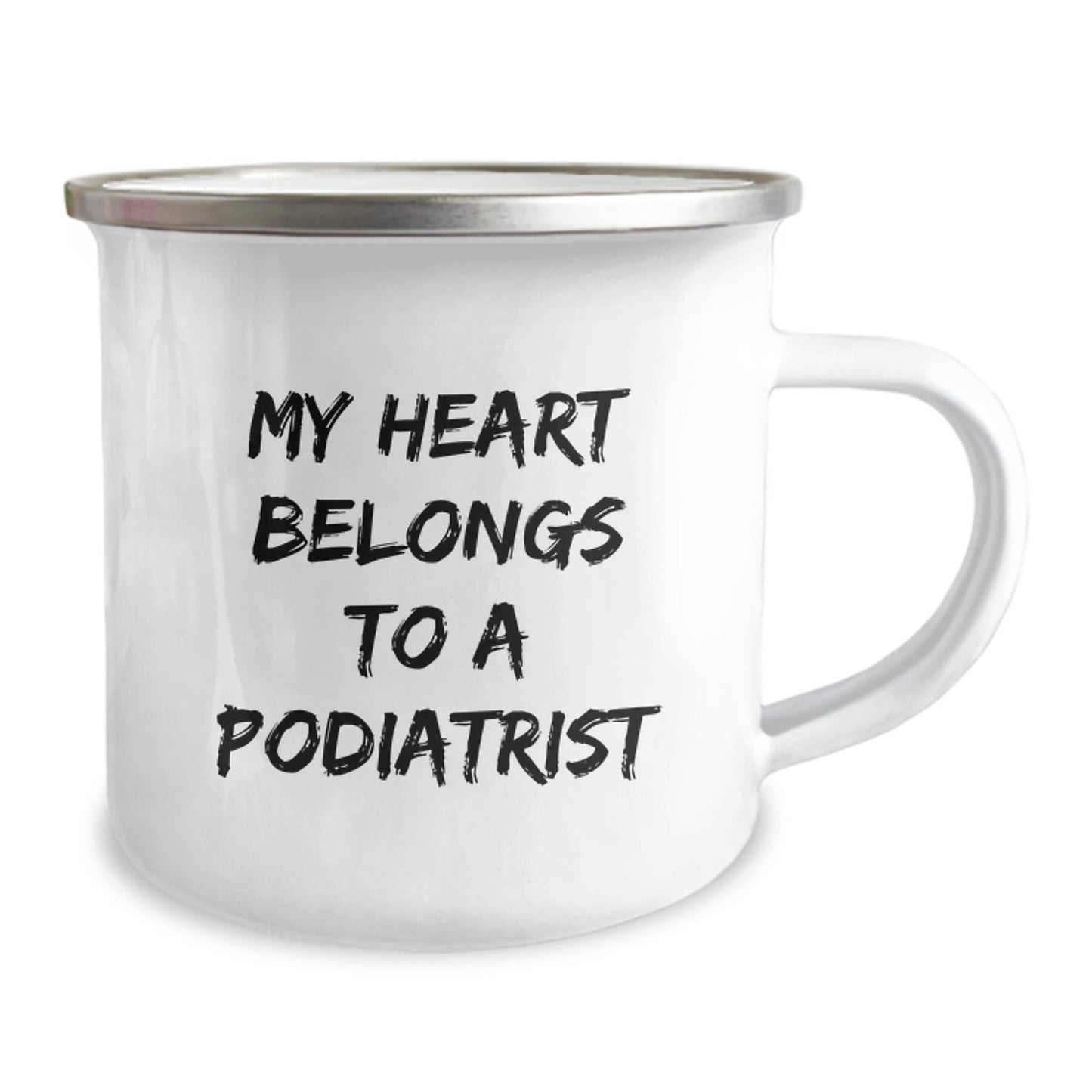 Funny Podiatrist Gifts from Men - 'My Heart Belongs To A Podiatrist' Christmas Unique Gifts for Podiatrist Friends - Image 2