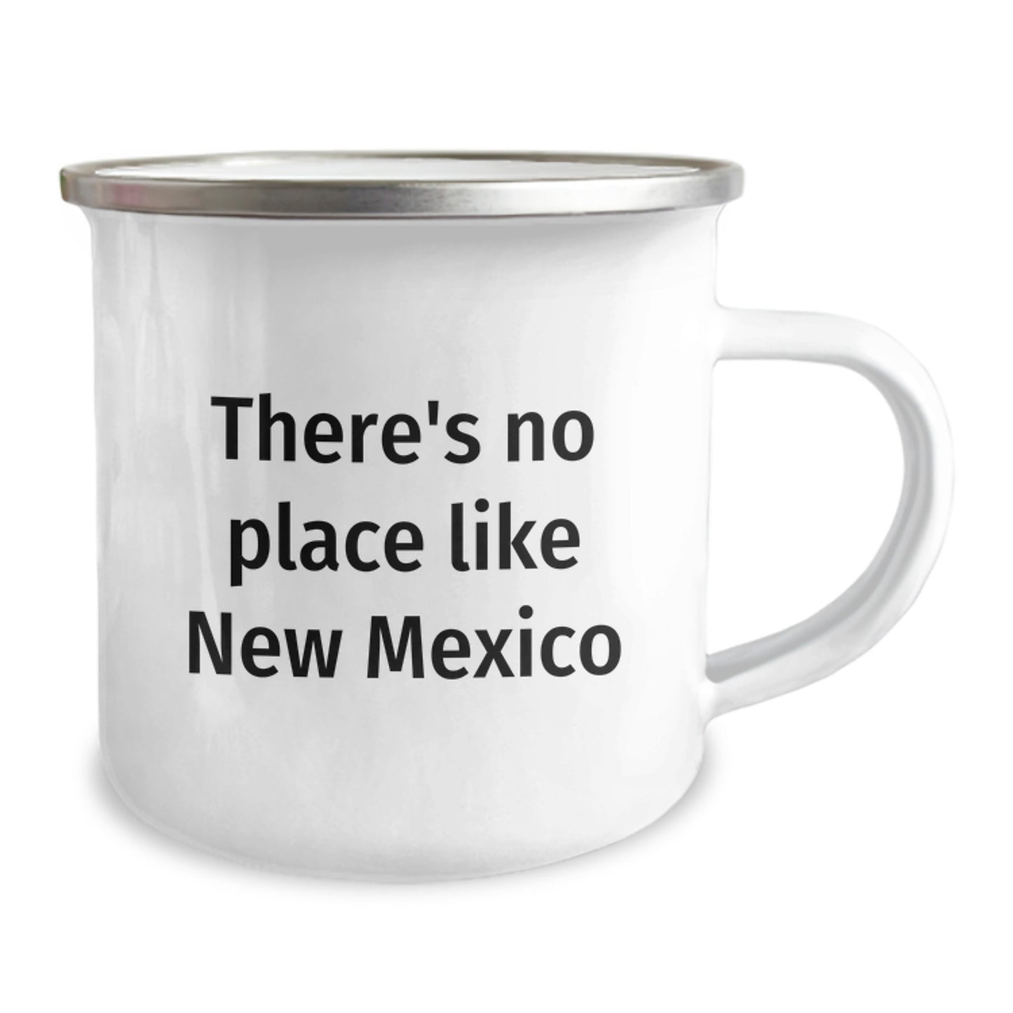 New Mexico Camping Mug, Funny Quote 'There's No Place Like New Mexico' Gifts from Men to Family Friends Coworkers - Image 2