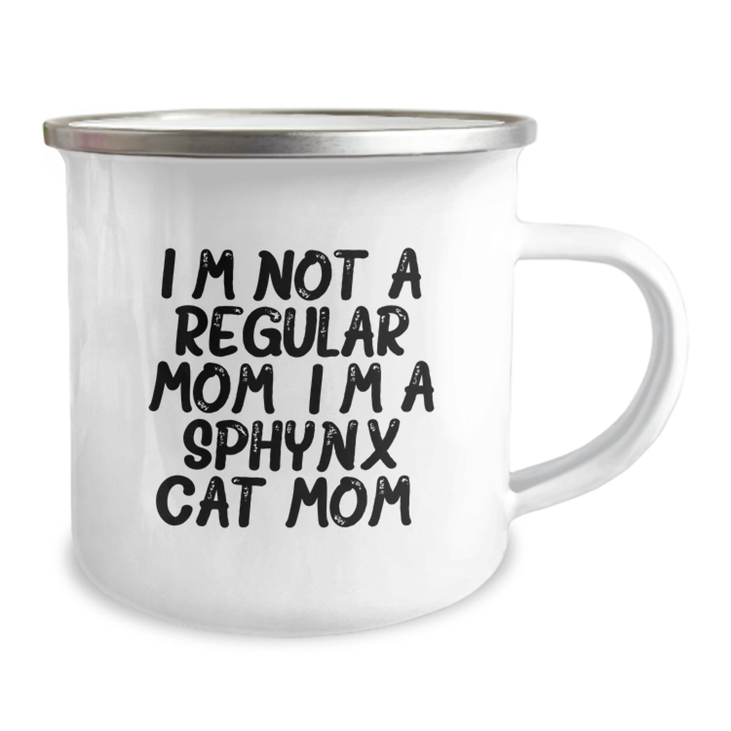 Unique Sphynx Cat Mom Gifts, Funny Camping Mugs for Friends, Gifts from Mom to Sphynx Cat Lover, Graduation Unique Gifts for Her, I'm Not A Regular Mom. I'm A Sphynx Cat Mom. - Image 2