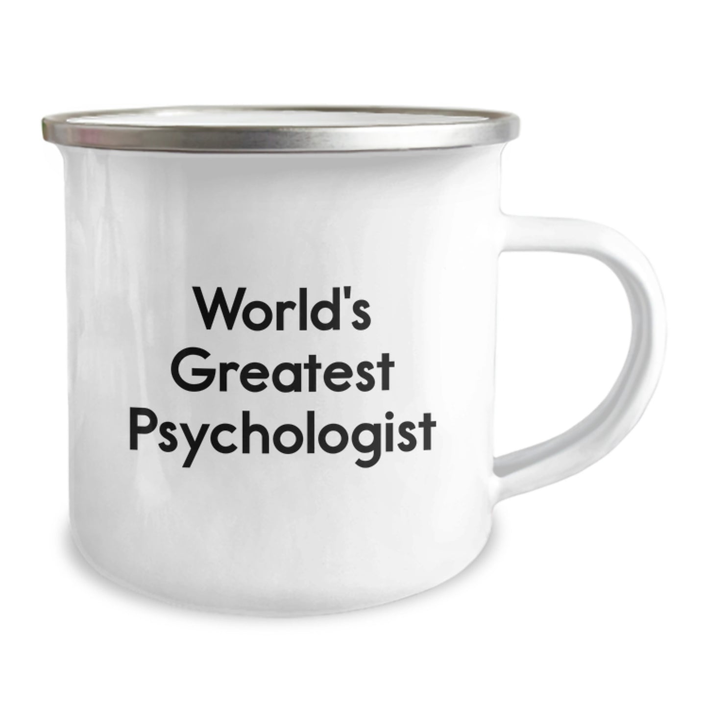 Funny Psychologist Gifts from Men for World's Greatest Dad on Father's Day Camping Mug - Image 2
