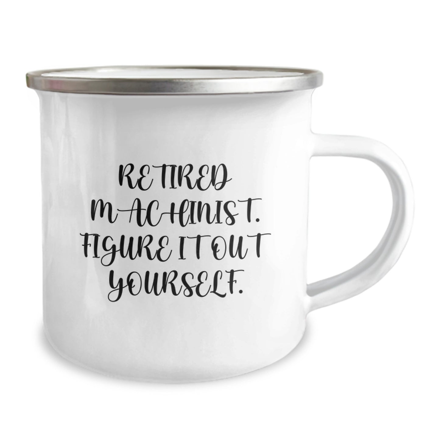 Funny Machinist Gifts from Friends for Machinist Men Christmas Unique Gifts - Camping Mug - Image 2