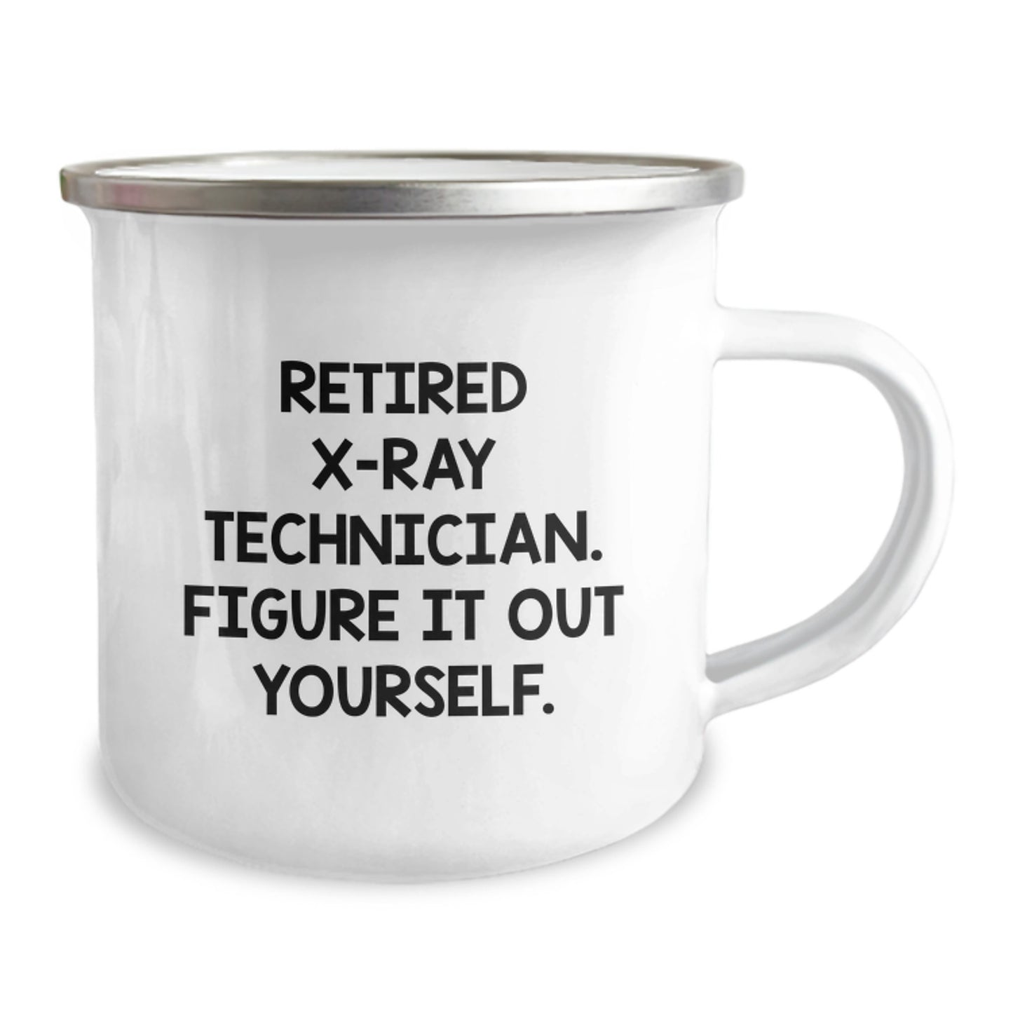 Funny X-Ray Technician Gifts from Friends, X-Ray Technician Retirement, Camping Mug for Men, Unique Birthday Unique Gifts - Image 2