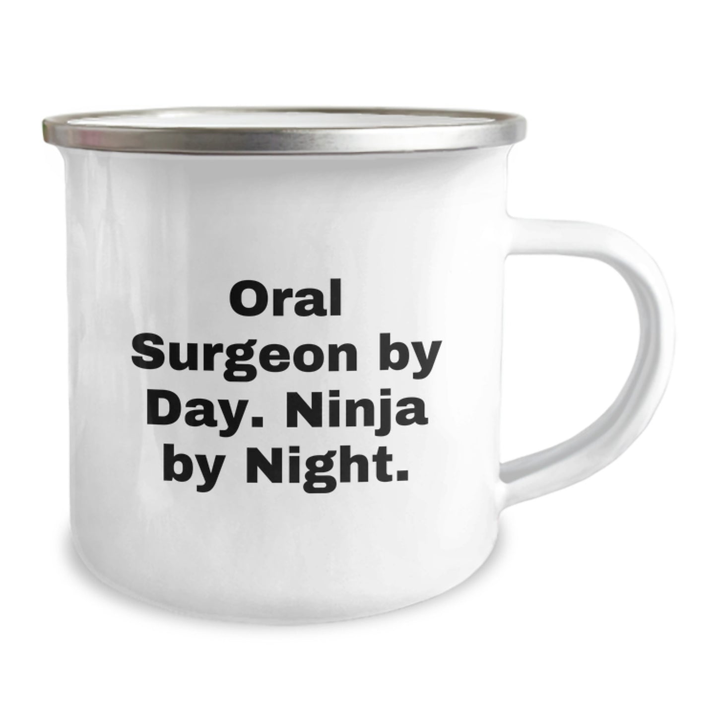 Oral Surgeon Camping Mug Funny Quote Gifts from Men for Birthday - Image 2