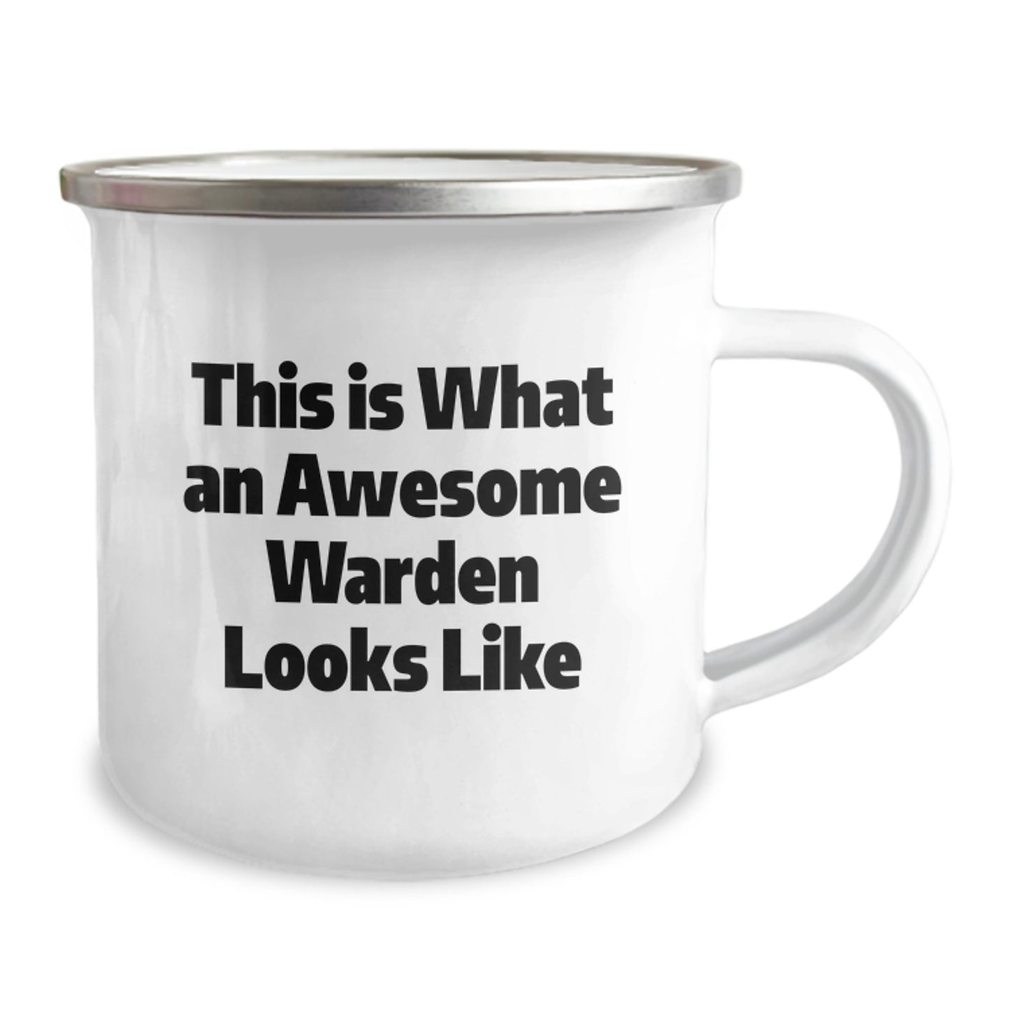 Warden Camping Mug Gifts from Friends, Unique Graduation Gifts for Him or Her, Funny Quote - Image 2