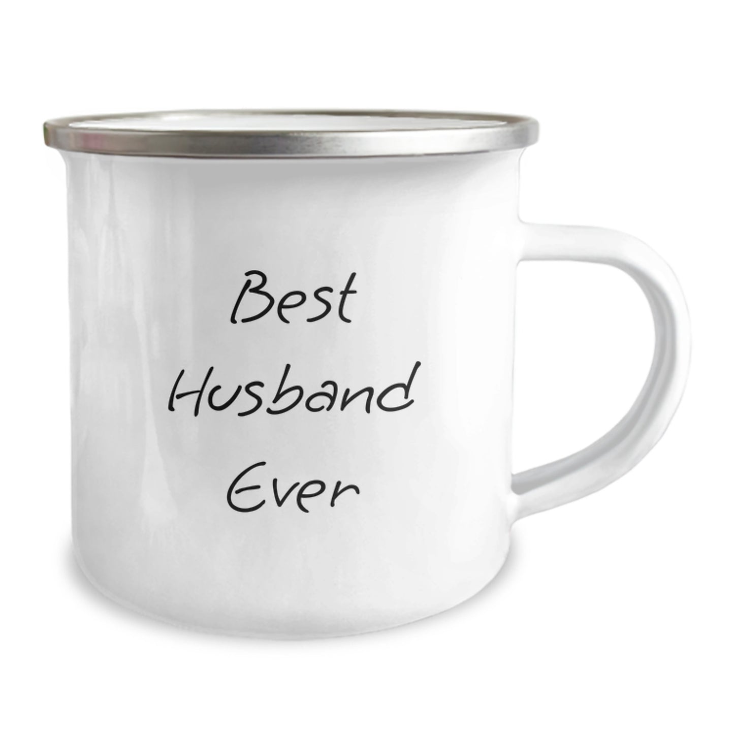 Best Husband Ever Camping Mug, Funny Husband Gifts from Family, Unique Graduation Gifts for Husband, 12 oz Stainless Steel - Image 2