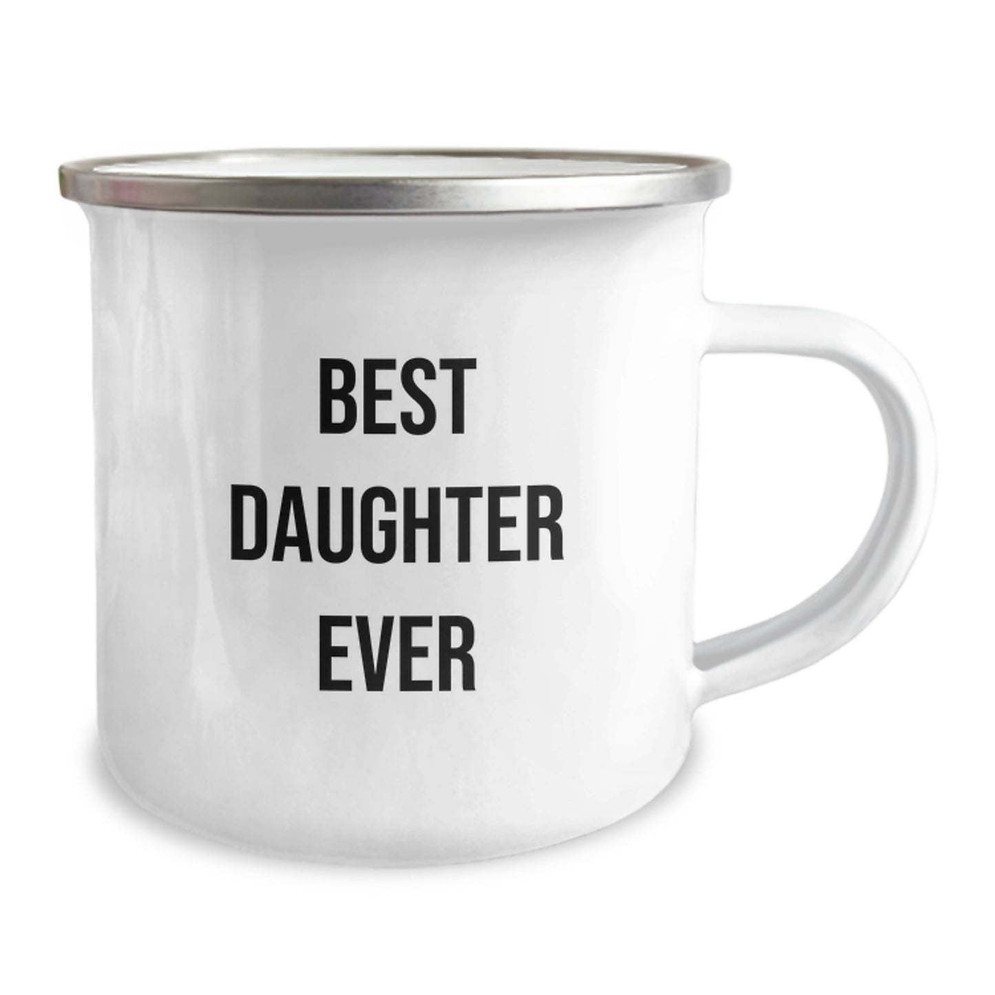 Funny Daughter Camping Mug, Best Daughter Ever Gifts for Daughter, Daughter Camping Mug Birthday Unique Gifts from Family - Image 2