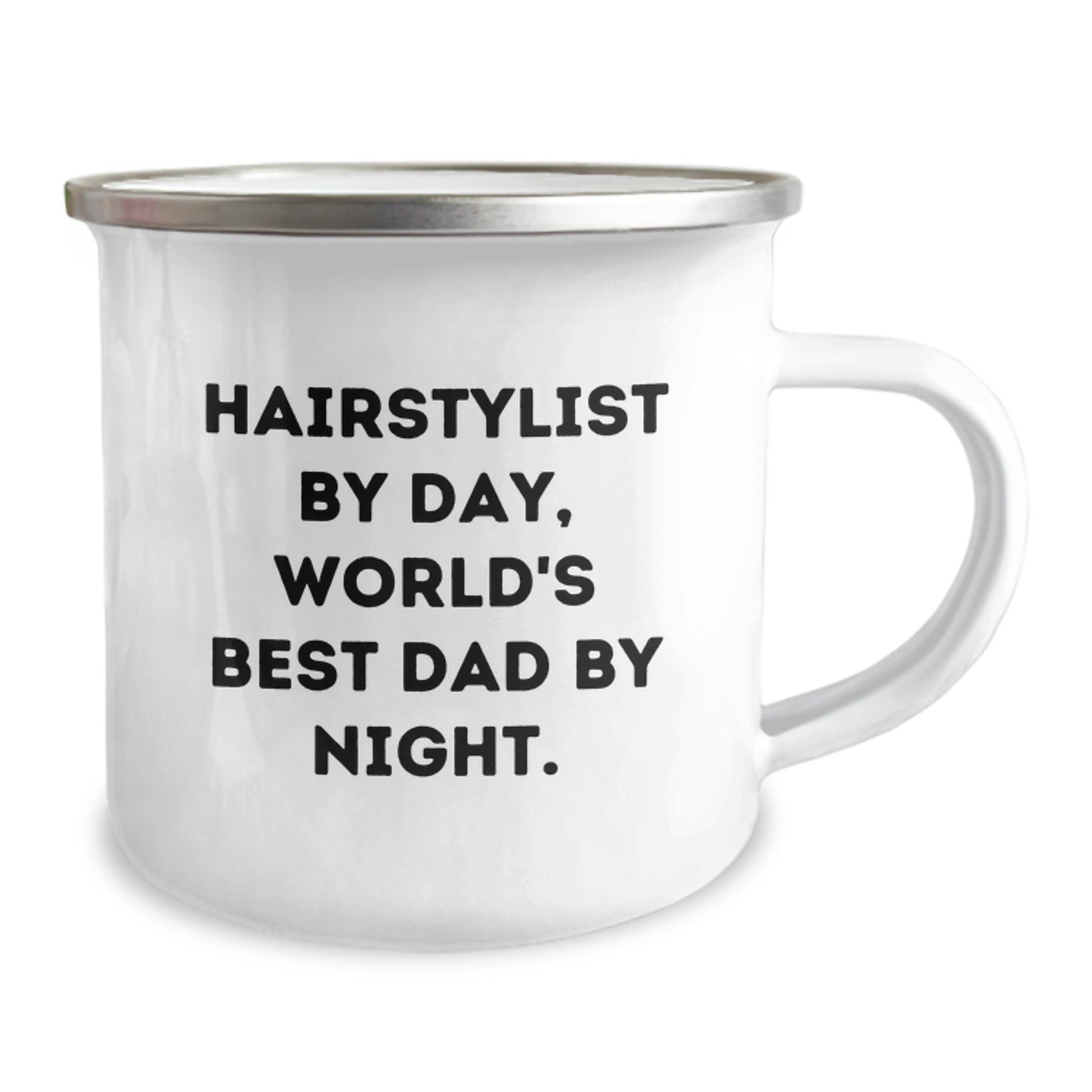 Hairstylist Fun Gifts from Friends for Hairstylist By Day, Camping Mug for Birthday, Funny Quote - Image 2