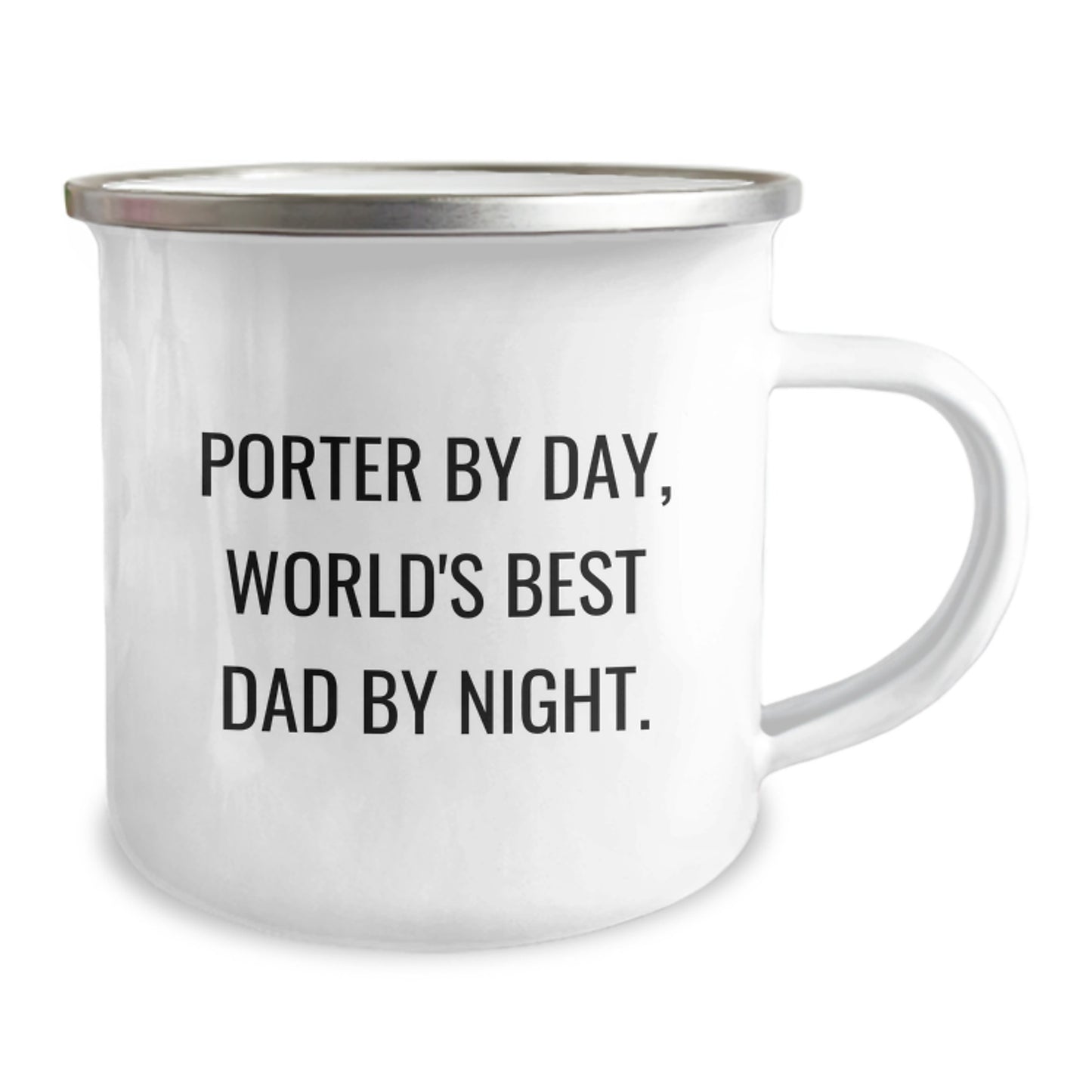 Porter Enthusiasts' Funny Camping Mug, Gifts from Friends to Porter, Unique Graduation Gifts - Image 2