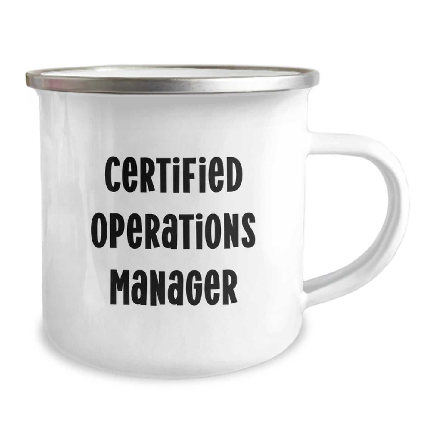 Funny Operations Manager Gifts for Him - Valentine's Unique Gifts from Friends - Certified Operations Manager Coffee Mug - Image 2