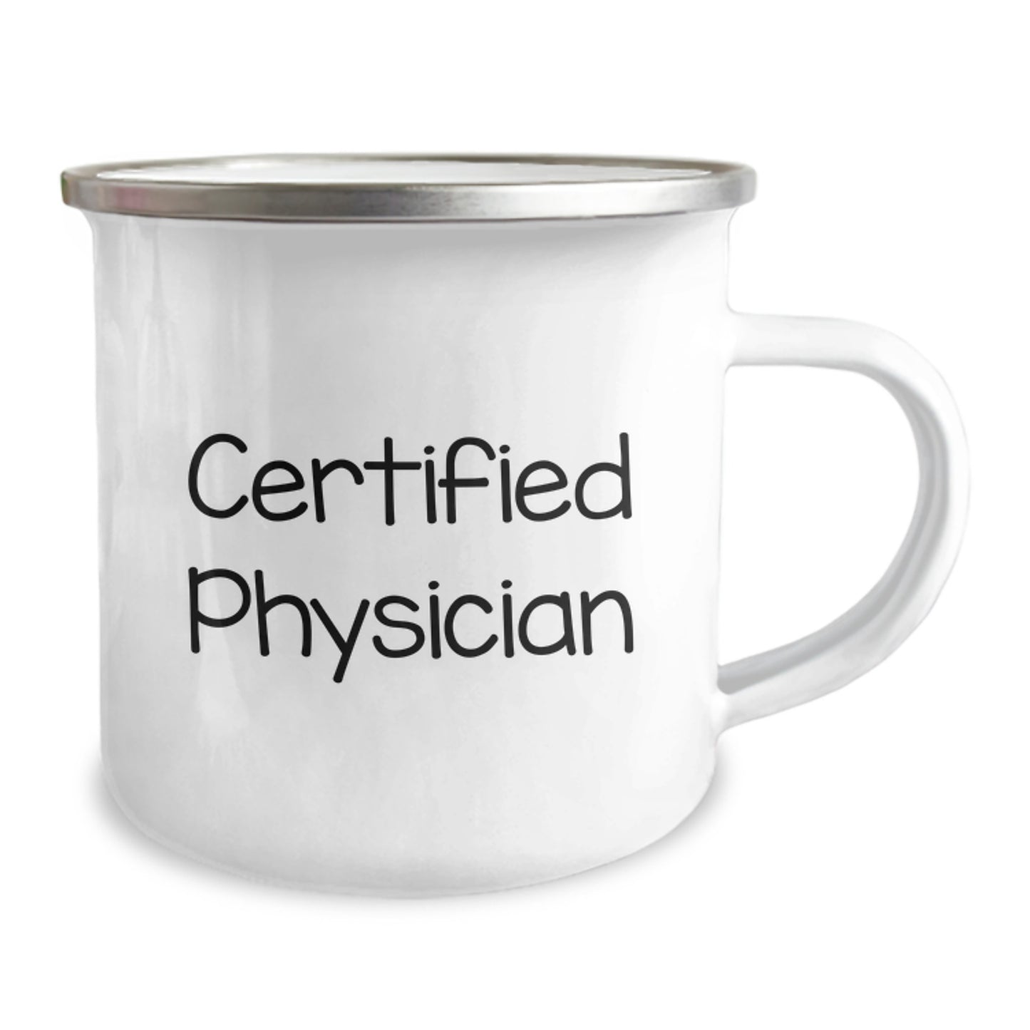 Funny Quotes for Physicians - Christmas Unique Gifts from Friends to Doctors - Camping Mug - Image 2