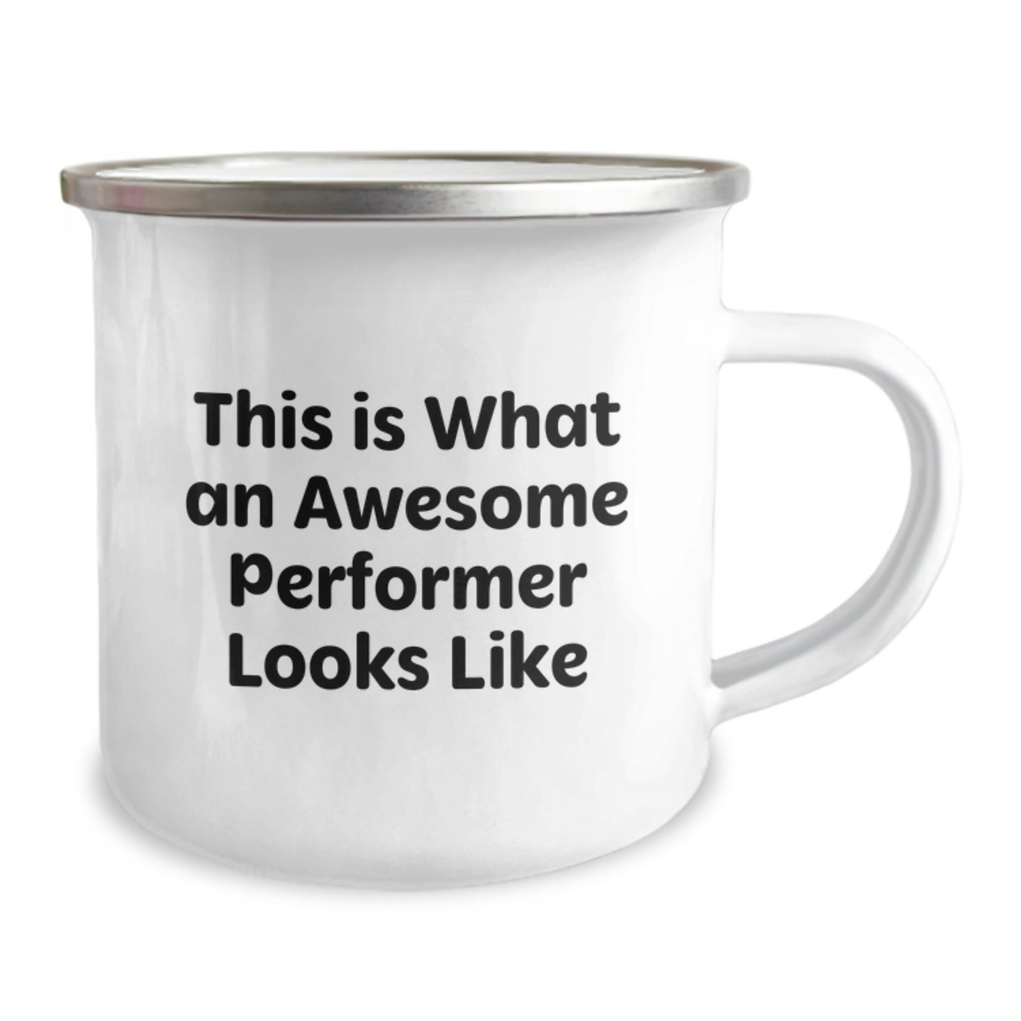 Funny Performer Gifts from Friends, This Is What An Awesome Performer Looks Like, Valentine's Unique Gifts for Men Camping Mug - Image 2