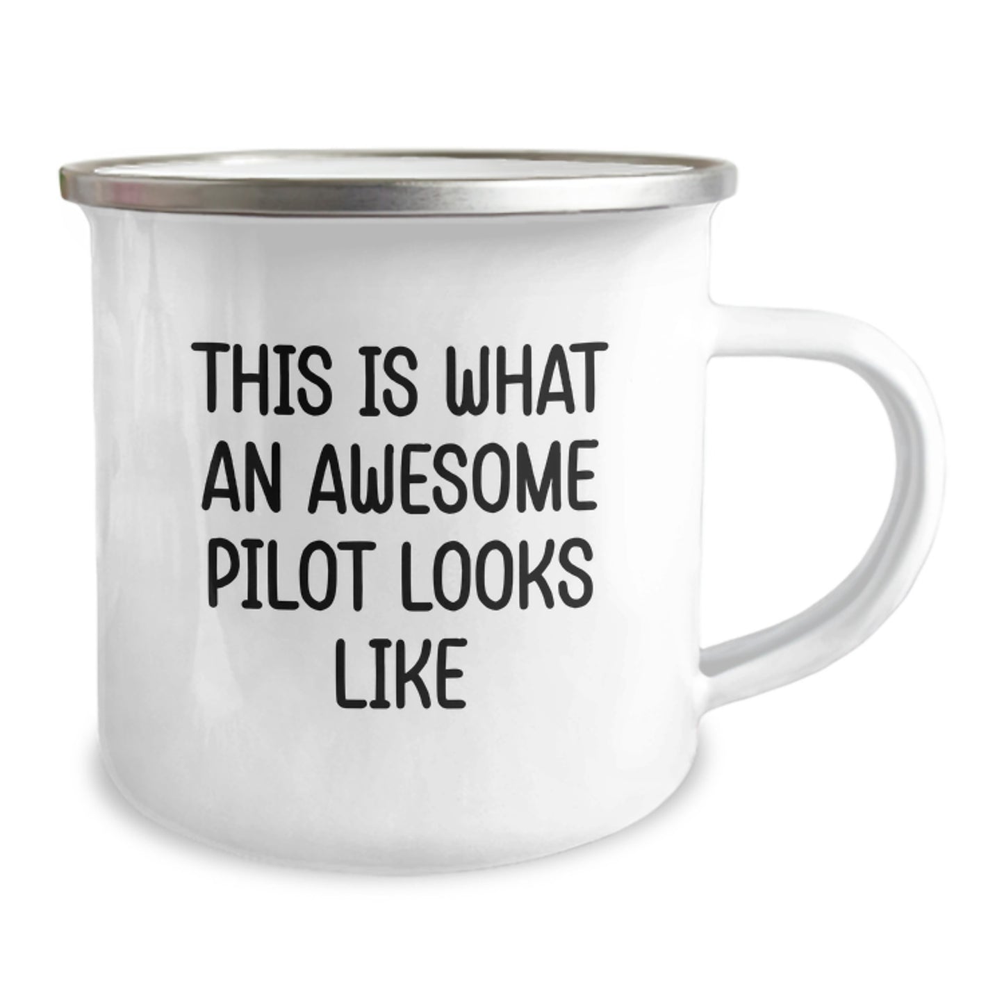Funny Pilot Gifts, Valentine's Unique Gifts for Pilots, Pilot Camping Mug with Inspirational Quote - Gifts from Friends, Perfect for Men - Image 2