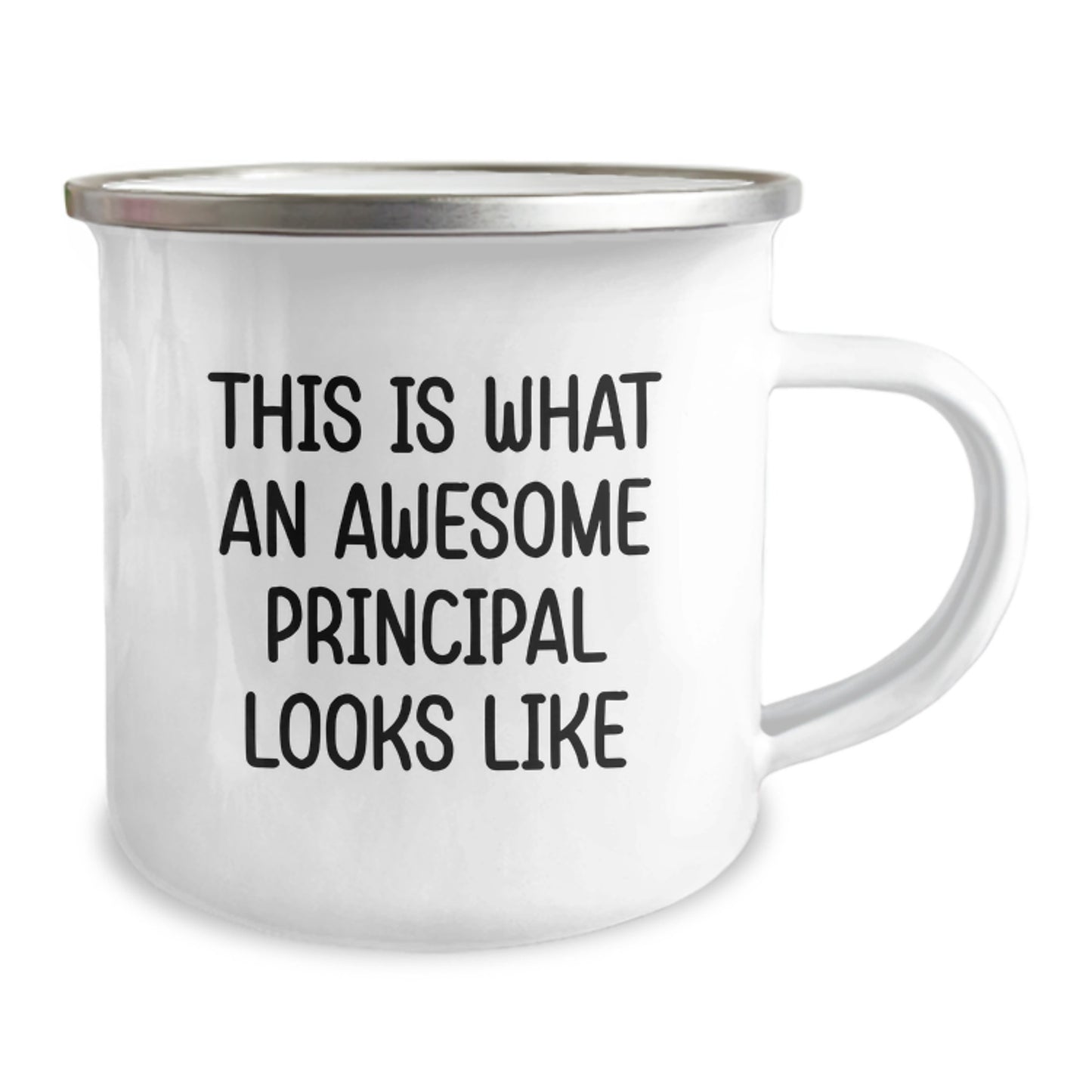 Funny Principal Gifts from Friends, Awesome Principal Camping Mug, Valentine's Unique Gifts for Principal - Image 2