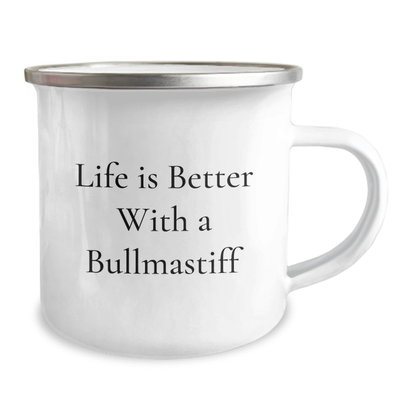 Bullmastiff Dog Lovers Gifts from Family - Life Is Better With A Bullmastiff, Camping Mug for Men and Women, Graduation Unique Gifts - Image 2
