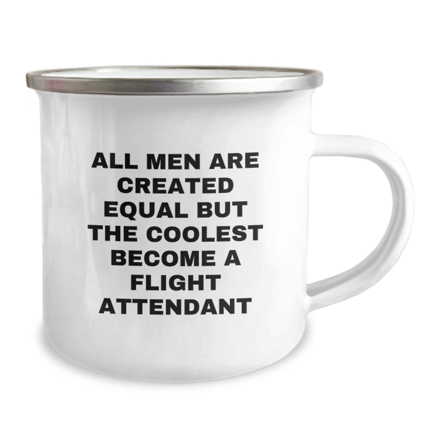Funny Flight Attendant Gifts from Men - Flight Attendant Humor, Camping Mug for Dad on Father's Day Unique Gifts - Image 2