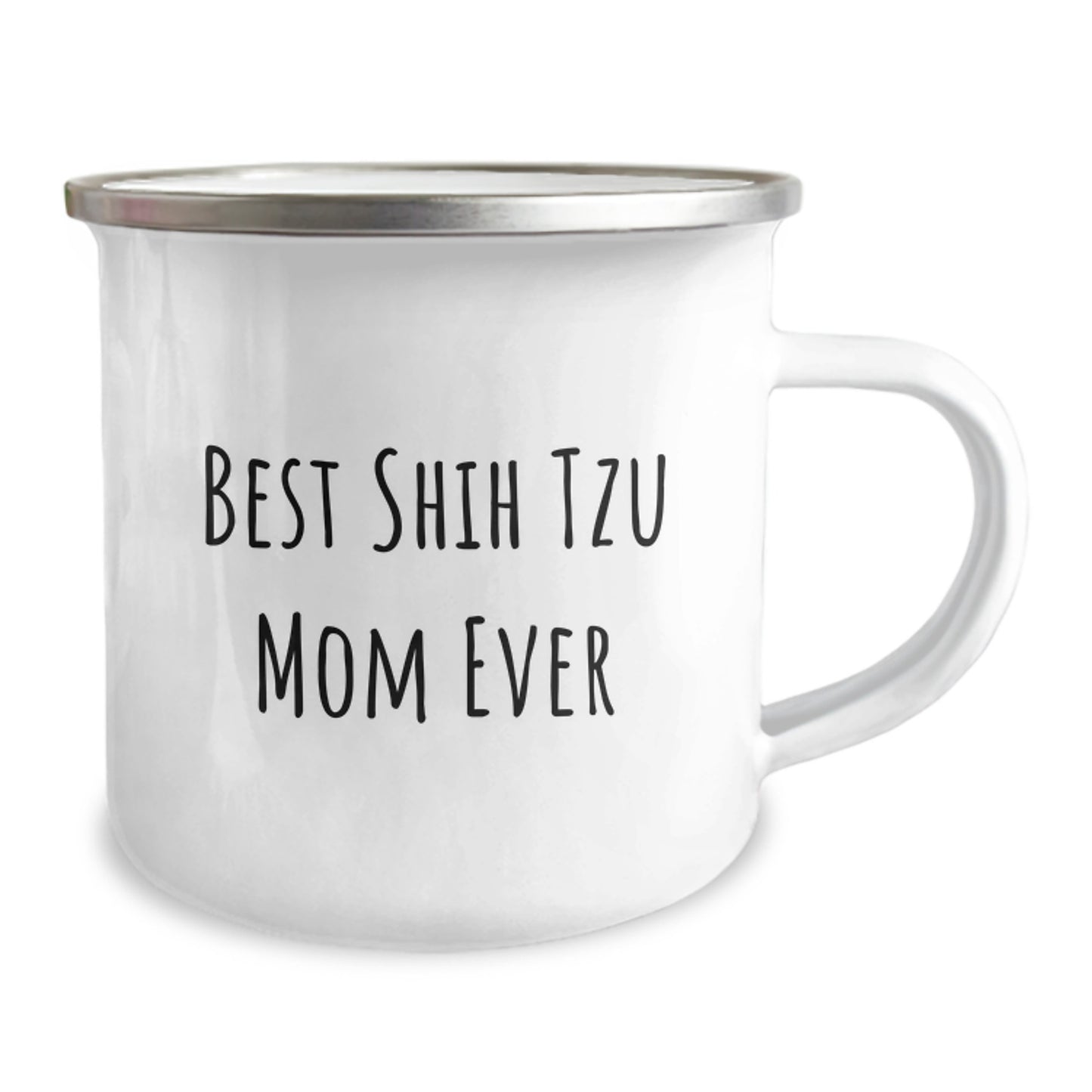 Funny Shih Tzu Dog Mom Gifts from Family for Valentine's Camping Mug - Image 2