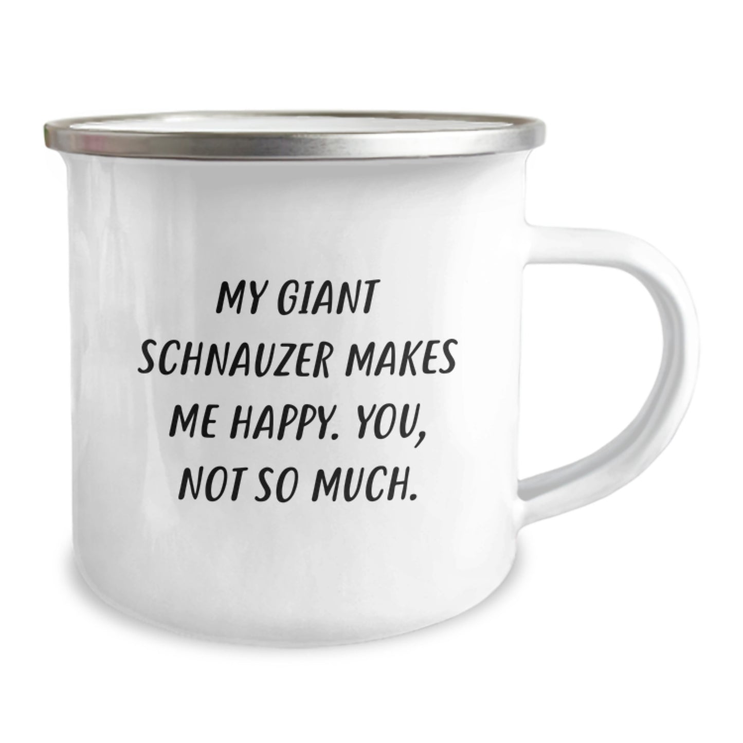 Funny Giant Schnauzer Dog Camping Mug Gifts from Men to Women for Valentine's - Image 2