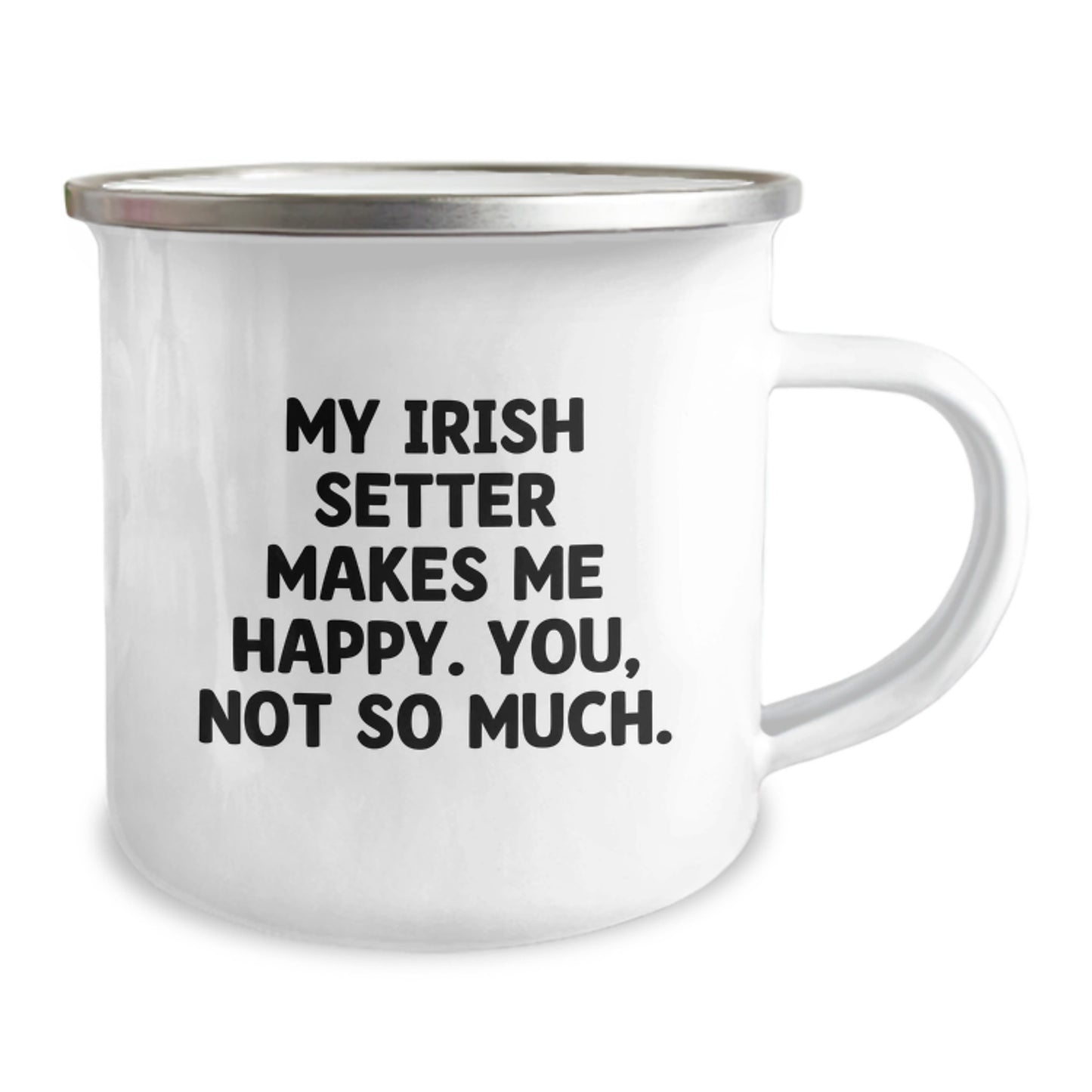 Irish Setter Dog Gifts for Men - Funny Valentine's Camping Mug - Image 2