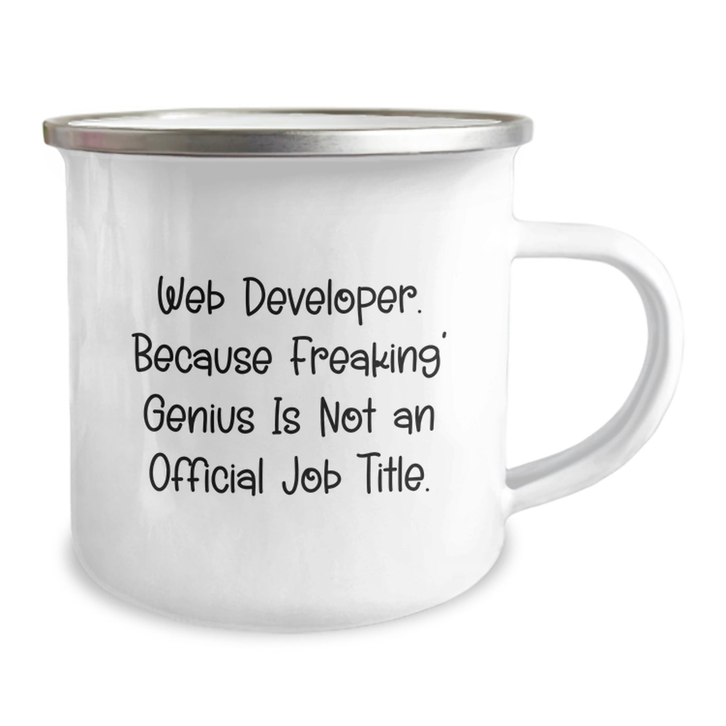 Funny Web Developer Gifts for Men from Coworkers - Web Developer Camping Mug - Gift Ideas for Graduation Unique Gifts - Image 2