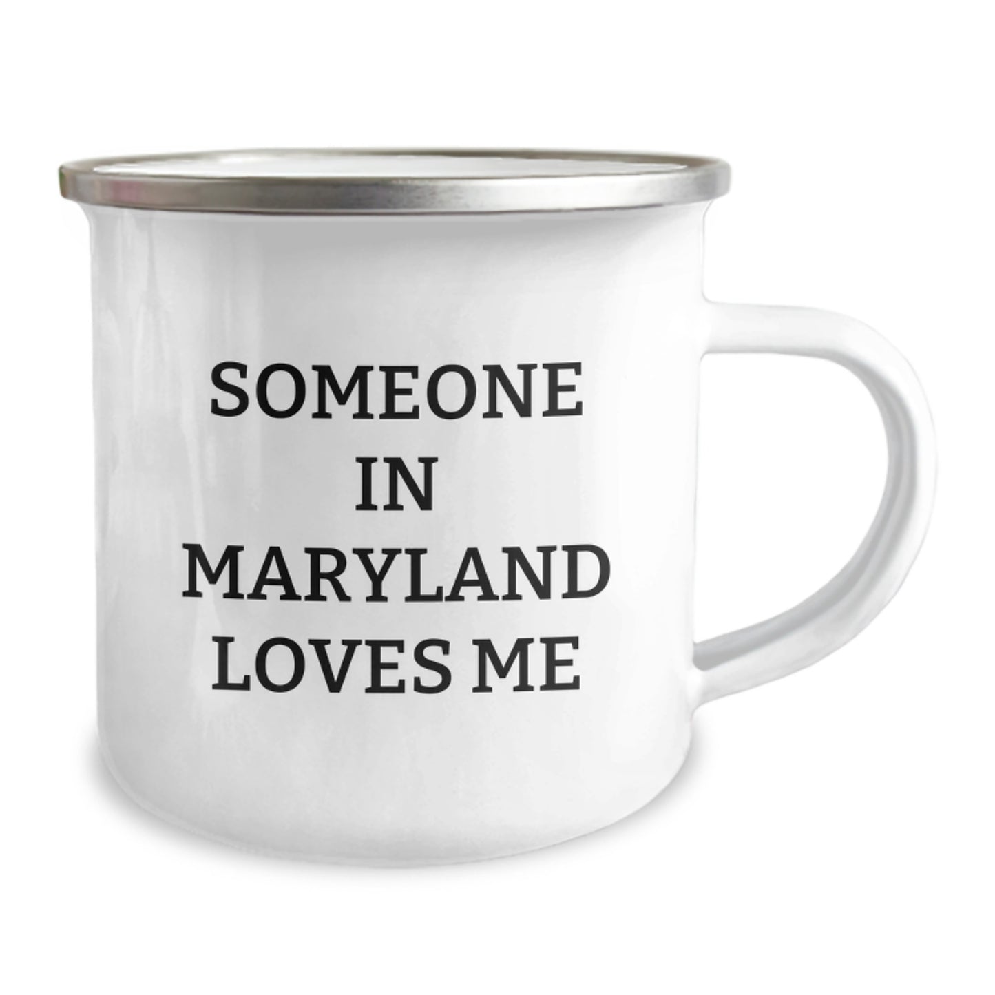 Maryland Gifts from Friends, Unique Camping Mug for Someone In Maryland Loves Me, Birthday Presents - Image 2
