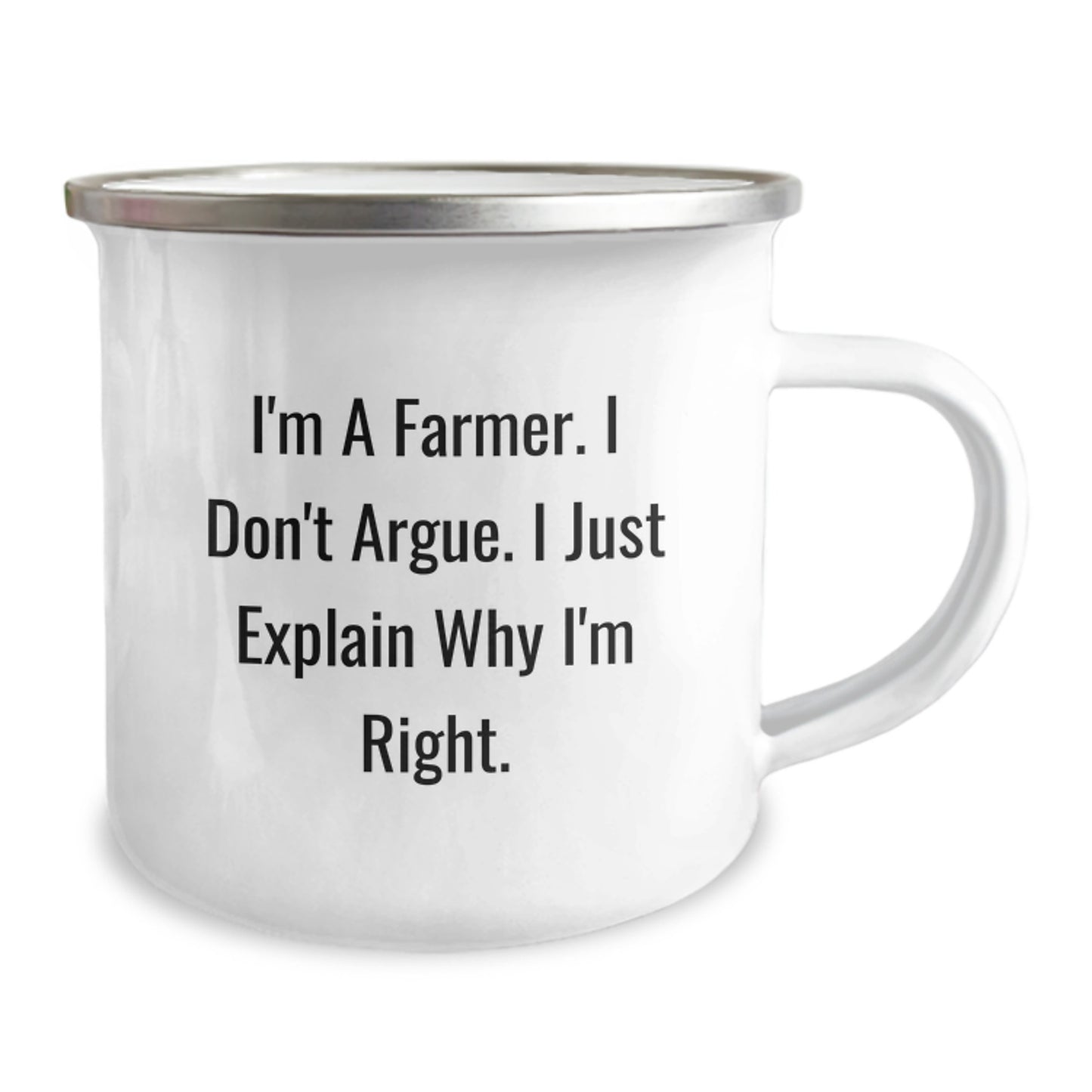 Funny Gifts from Friends for Mom - I'm A Farmer Mug, Perfect for Women Farmers, Unique Mother's Day Unique Gift for Female Farmers, Camping Mug, 12 oz Capacity - Image 2