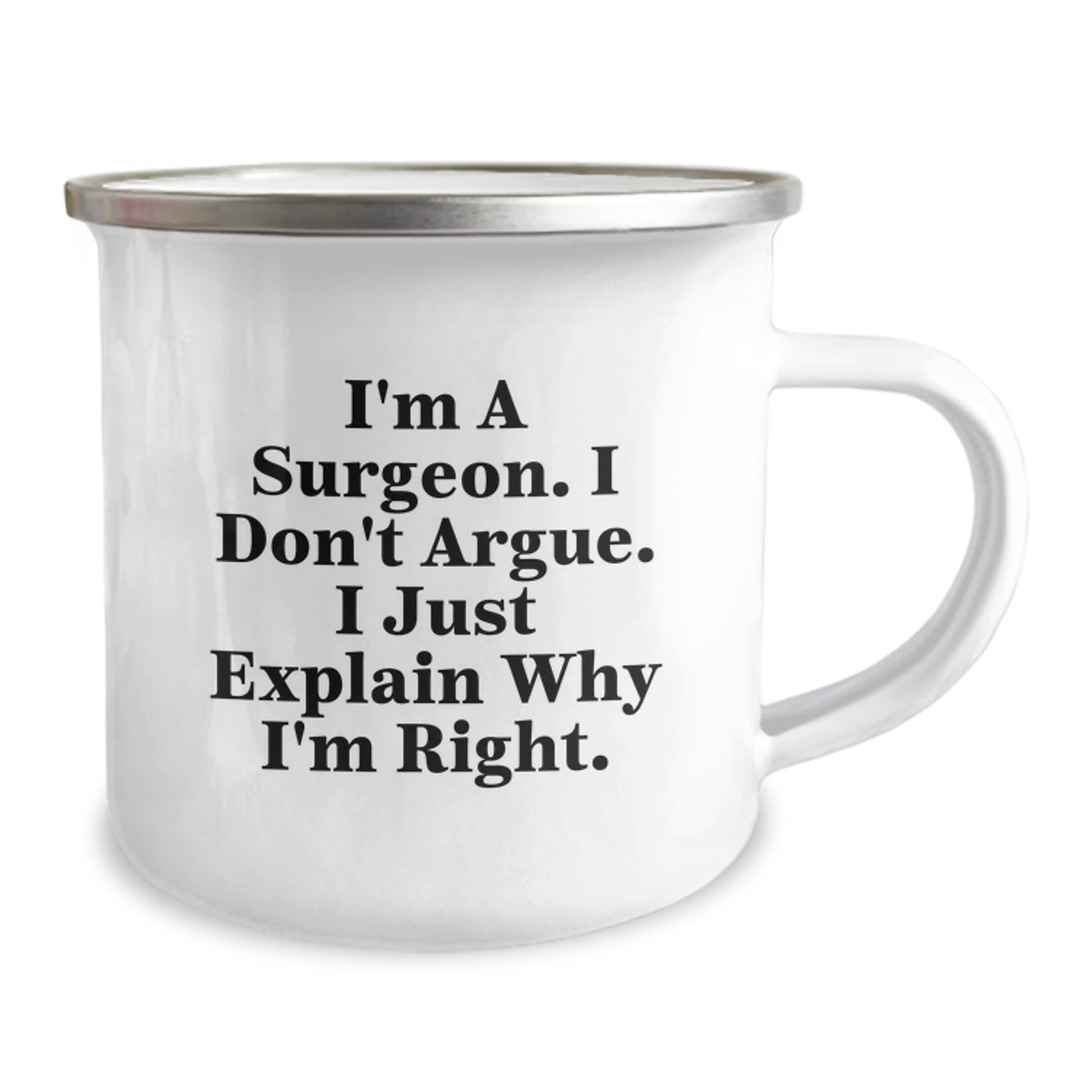 A Funny Gift for My Surgeon Dad on Graduation Day - Funny Surgeon Gifts from Men to Family, Gifts for Surgeon Friends, Unique Camping Mug - Image 2