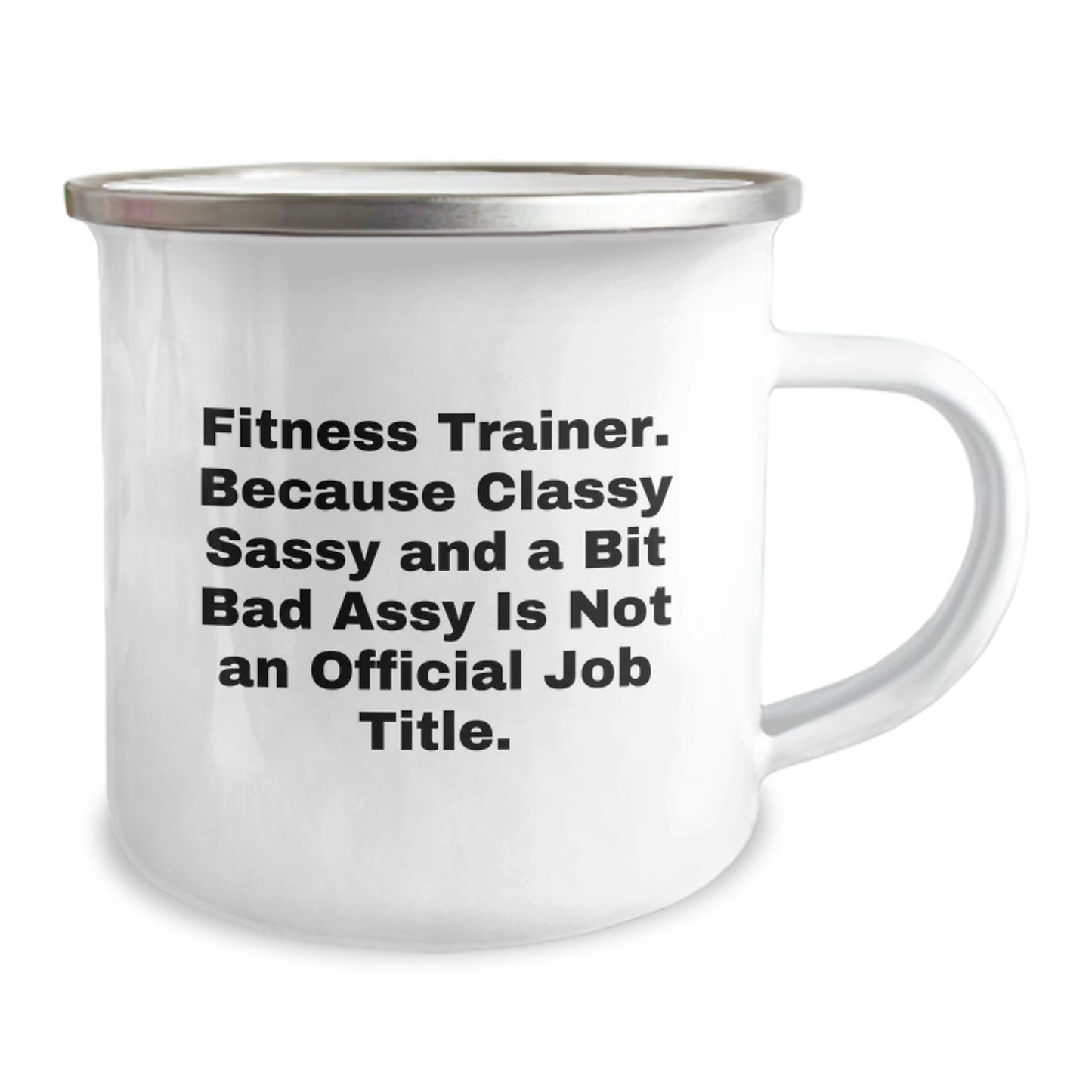 Funny Fitness Trainer Gifts for Men Women Friends - Inspirational Quote Mug, Camping Mug for Fitness Trainers, Gifts from Friends to Family, Funny Graduation Unique Gifts - Image 2