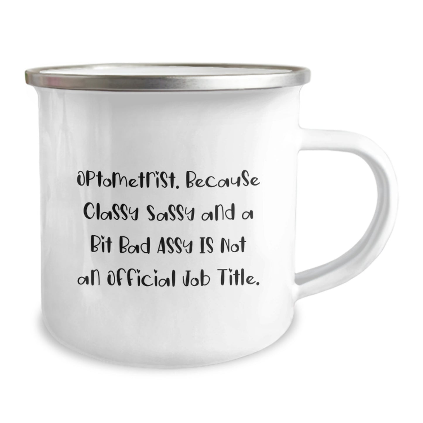 Funny Optometrist Gifts for Men Friends Family from - Camping Mug Graduation Unique - Image 2