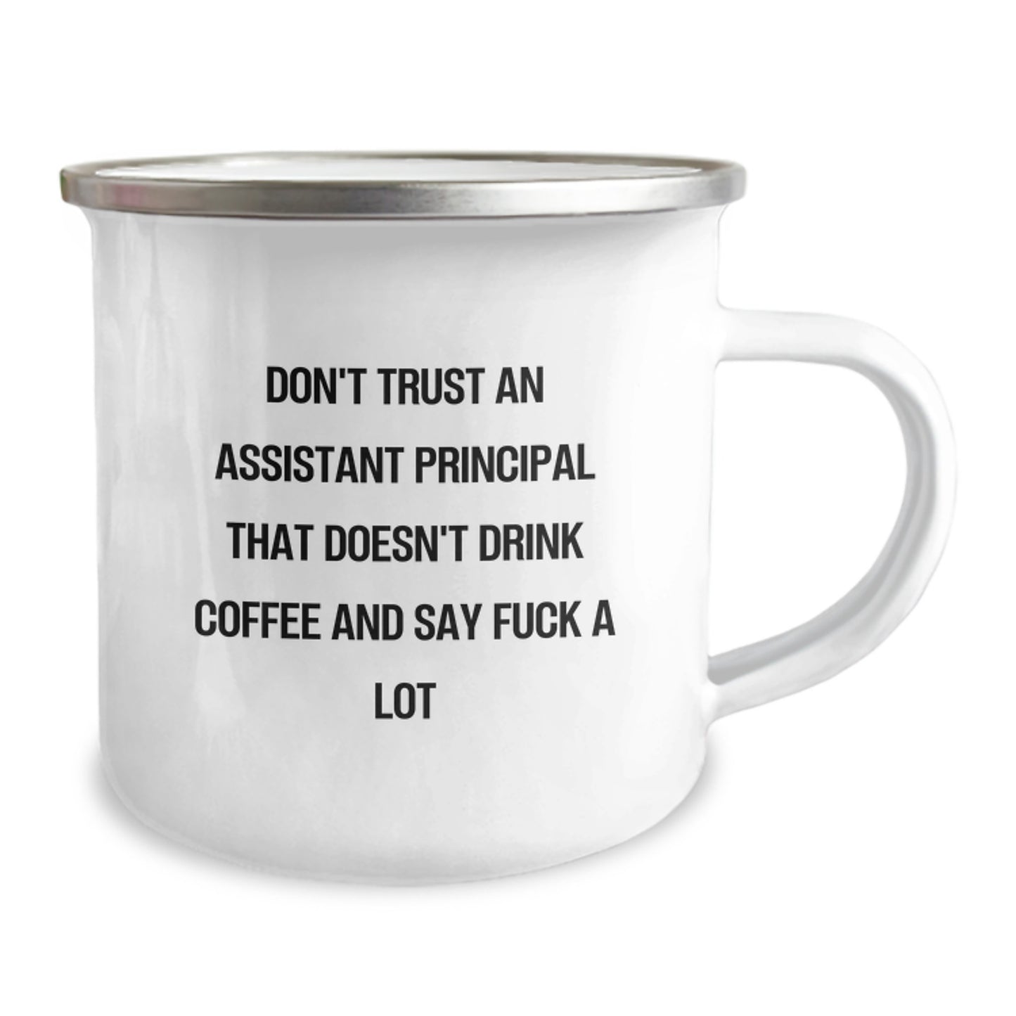 Funny Assistant Principal Gifts for Men Funny Camping Mug Coffee Lover Gifts from Friends to Assistant Principal - Image 2