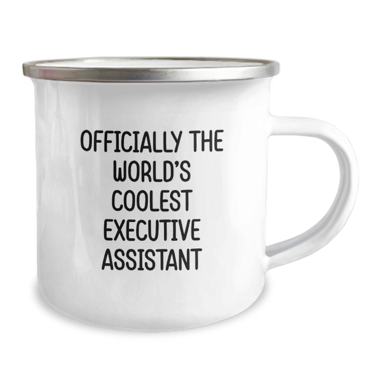 Gifts from Coworkers to Executive Assistant Men, Funny Executive Assistant Graduation Unique Gifts, Camping Mug for Friends - Image 2