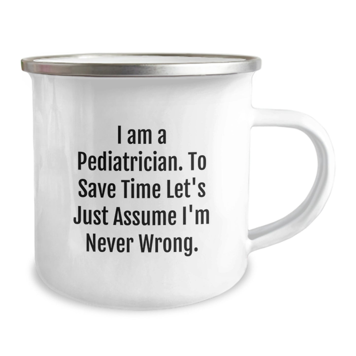 Funny Pediatrician Gifts for Doctors Graduation Unique Gifts from Friends - Camping Mug - Image 2
