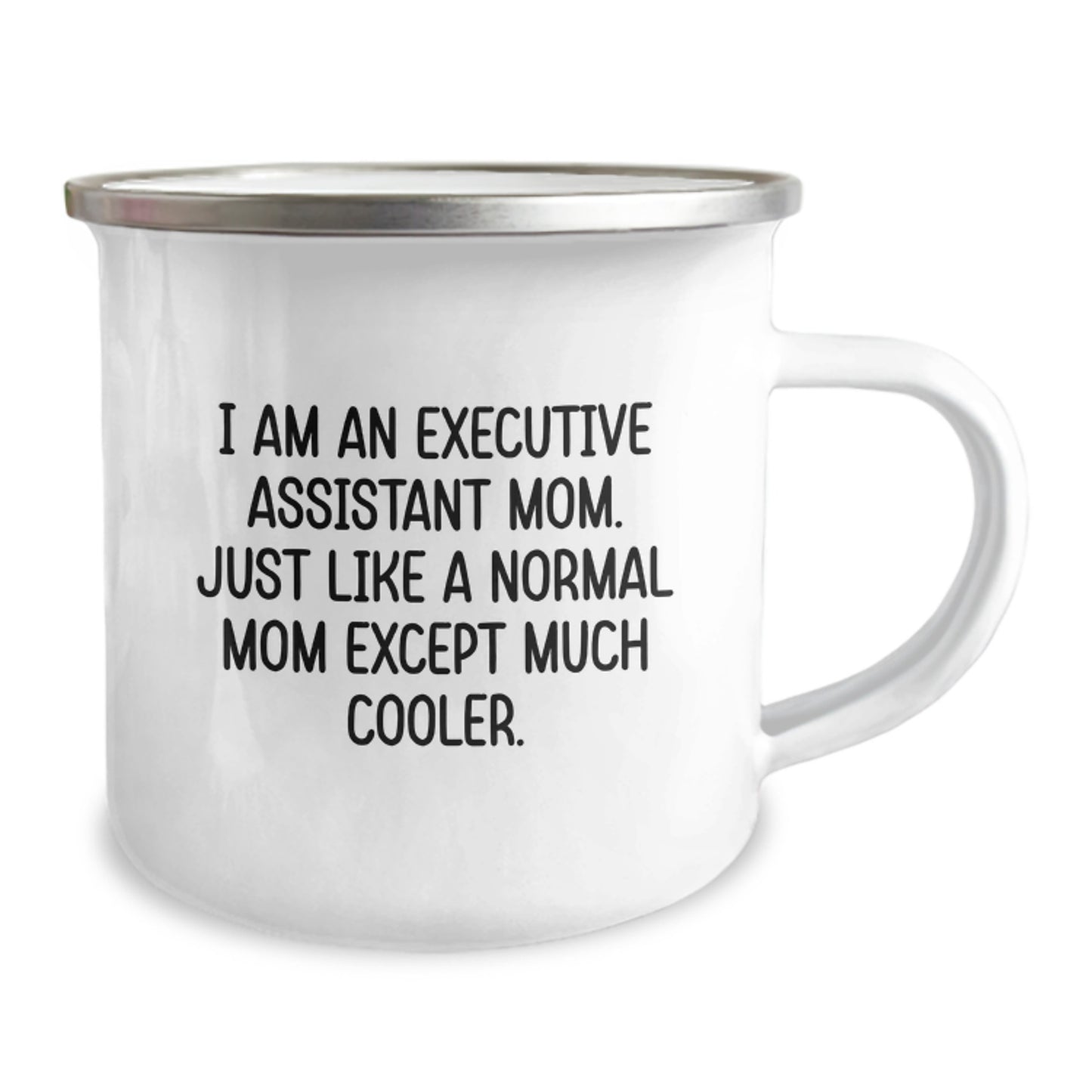 Funny Executive Assistant Gifts from Mom, Valentine's Unique Gifts for Executive Assistant, Camping Mug for Executive Assistant Mom - Image 2