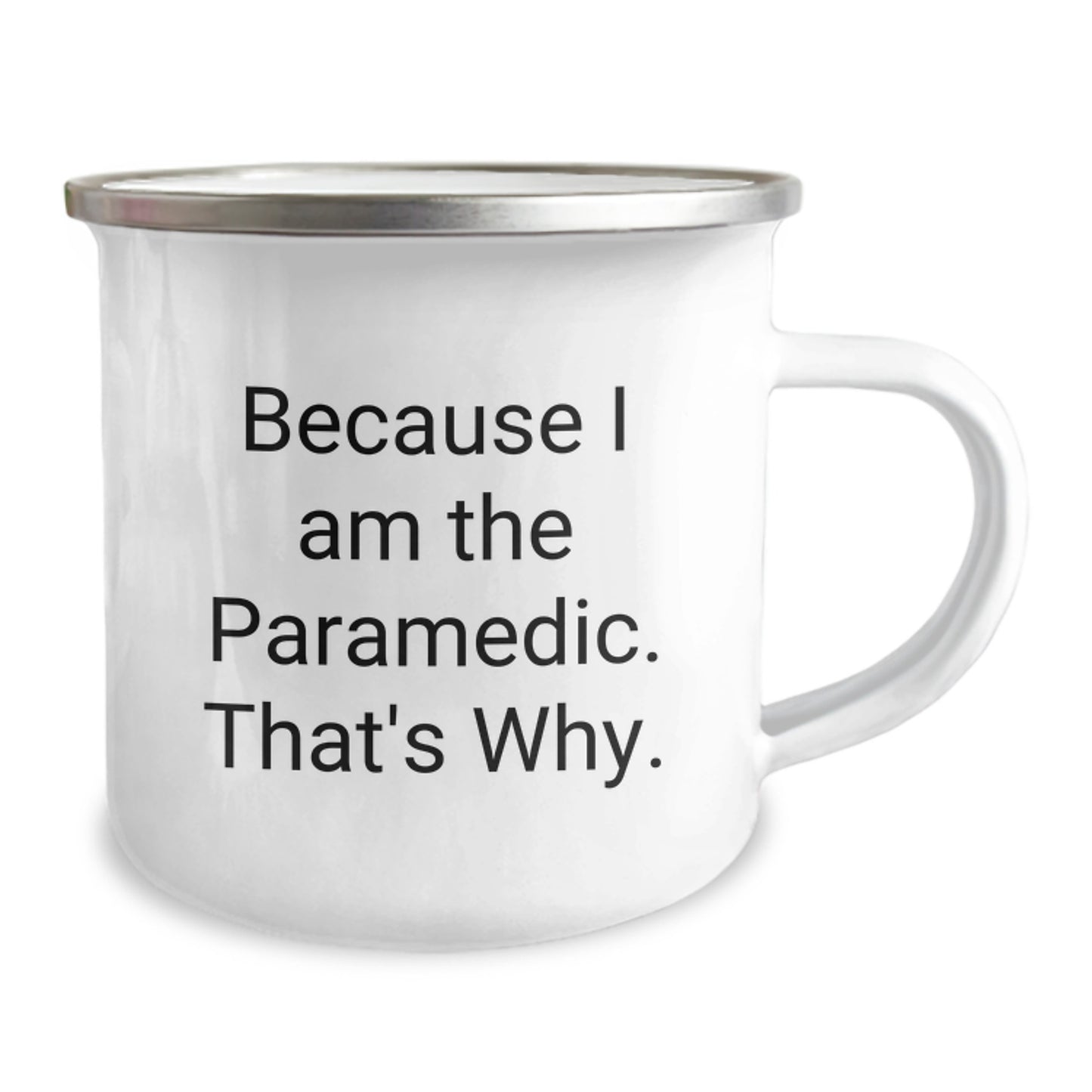 Funny Rescue Worker Mug Gifts for Birthday Unique Rescue Worker Enthusiasts from Friends and Family - Because I Am The Rescue Worker. That's Why. - Image 2