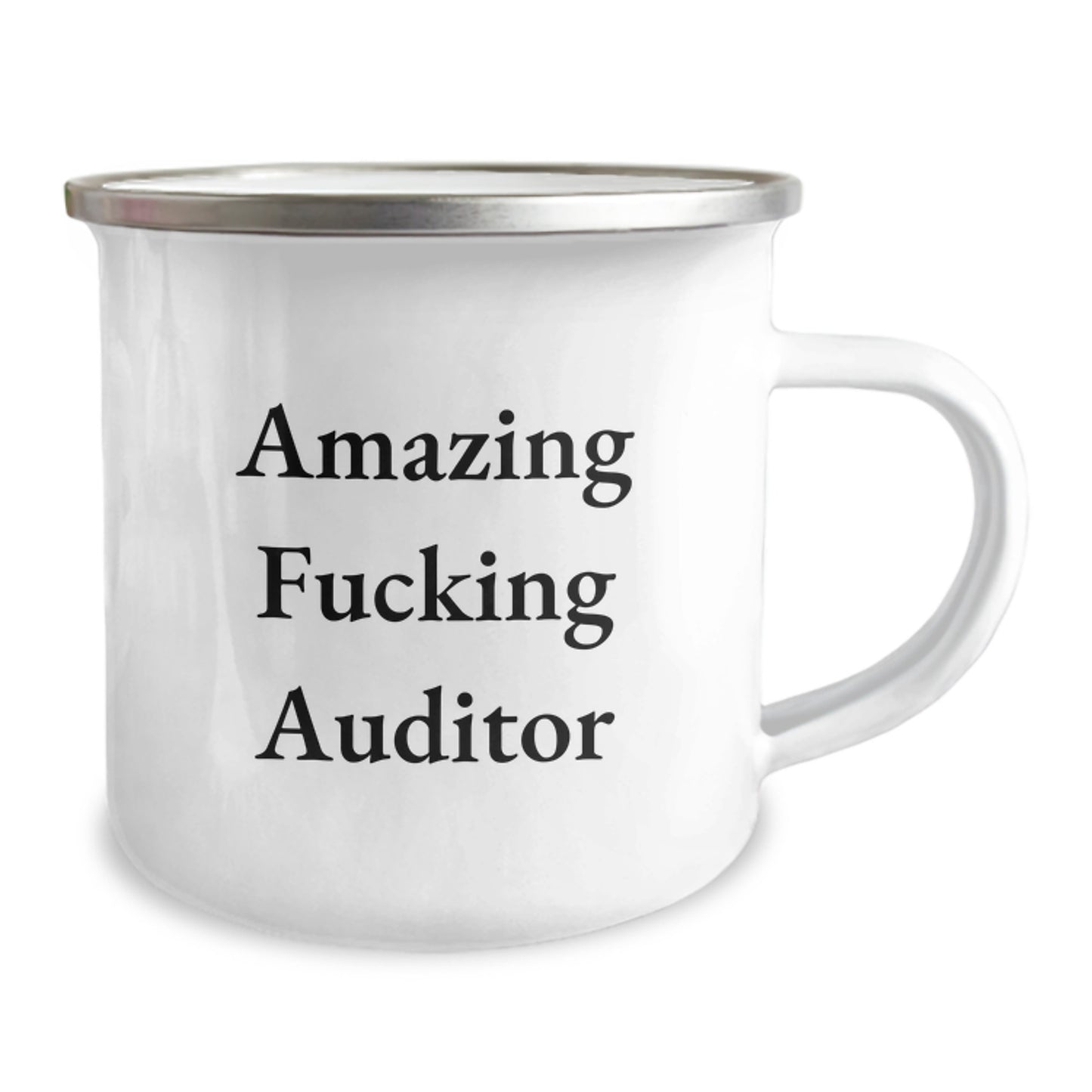Gifts from Family for Amazing Auditor Camping Mug, Funny Quotes for Christmas Unique Gifts, Auditor Enthusiast Mug for Camping, Auditor Lover Mug, Auditor Humor Mug - Image 2