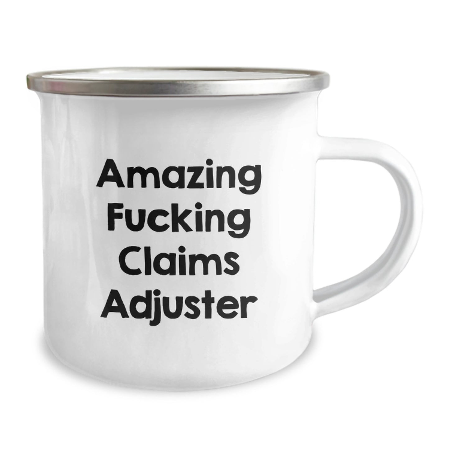 Funny Claims Adjuster Gifts from Friends for Christmas Unique Presents Men Stainless Steel Camping Mug - Image 2