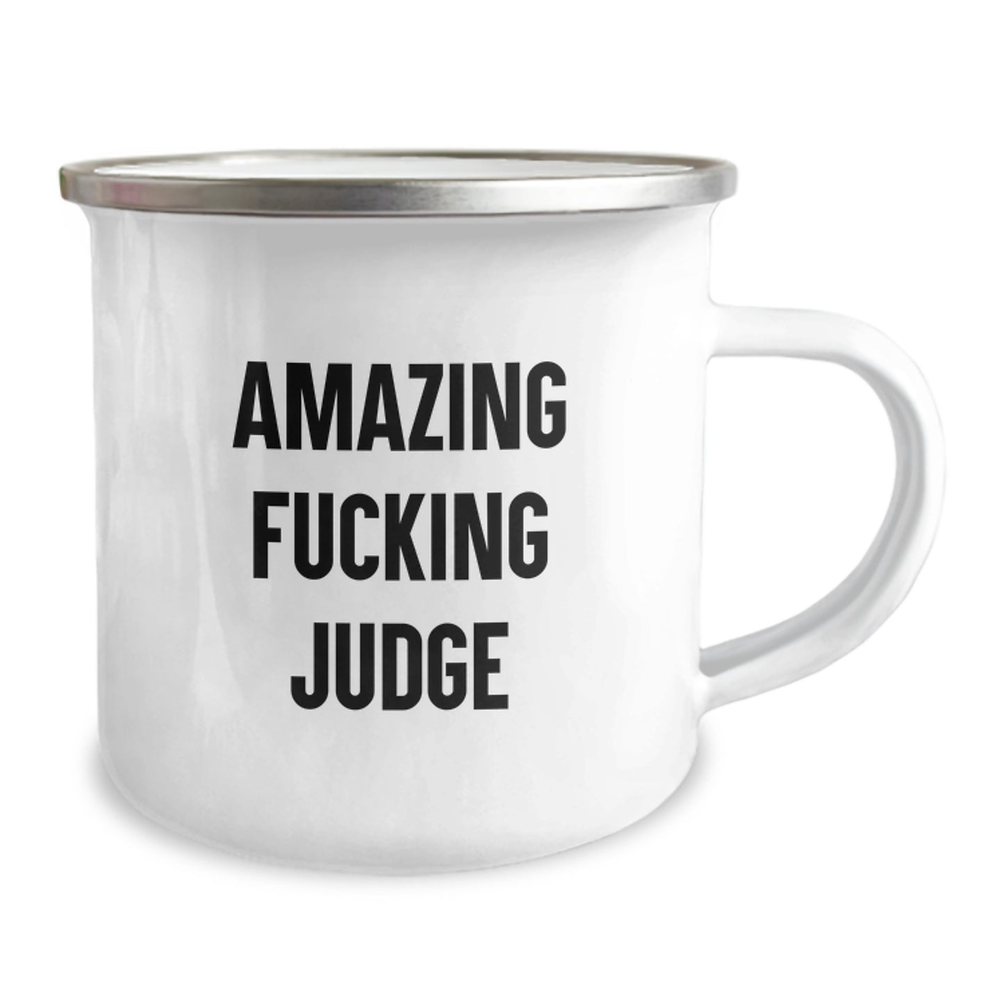Funny Judge Gifts for Men, Christmas Unique Judge Mugs, Camping Mug with Amazing F--king Judge Quote - Image 2
