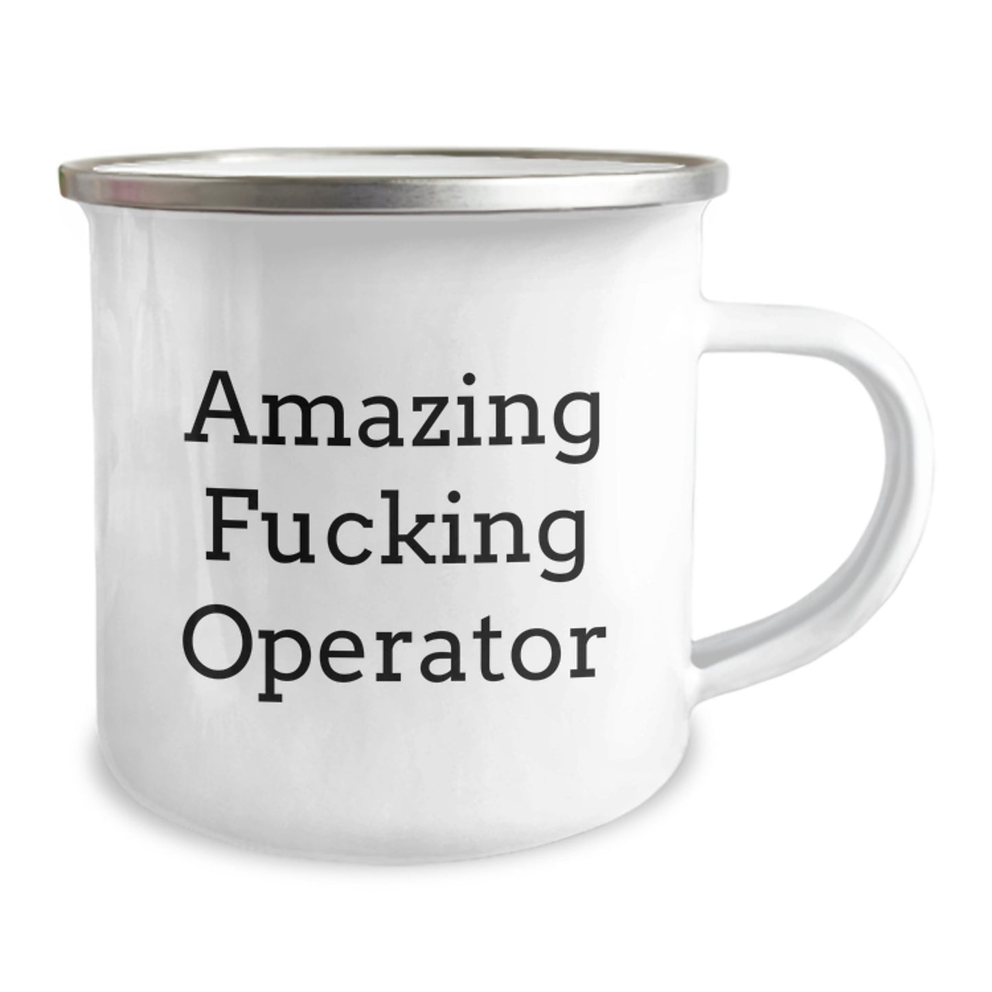 Funny Operator Gifts for Men, Funny Operator Camping Mug for Christmas Unique Gifts from Friends to Operator - Image 2